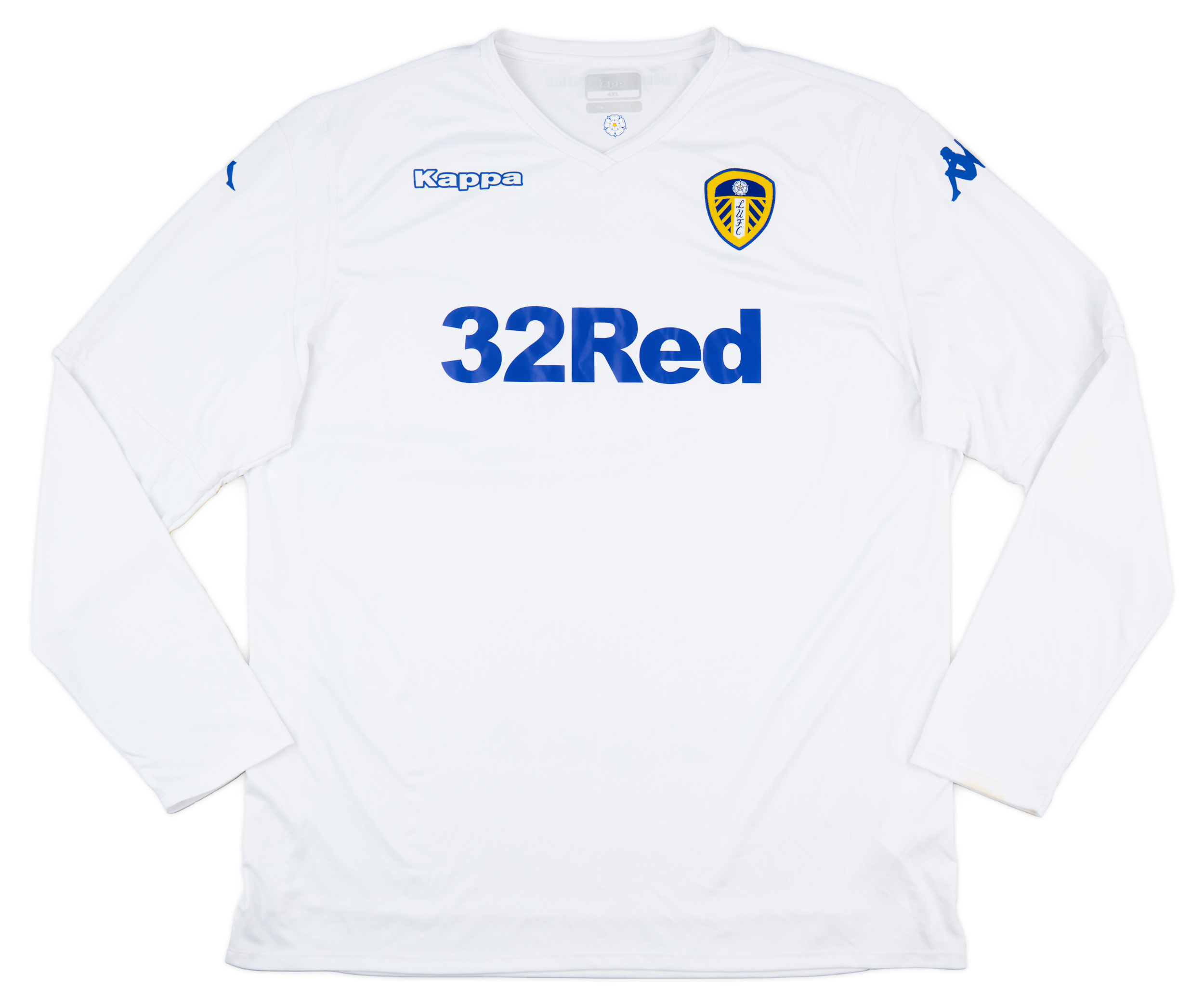 201819 Leeds United Home L/S Shirt 9/10 (4XL)