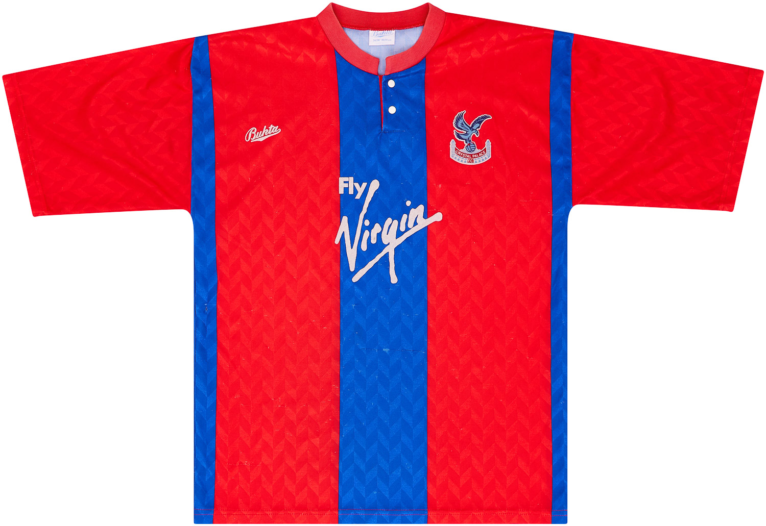 1990-91 Crystal Palace Home Shirt - 4/10 - (S)