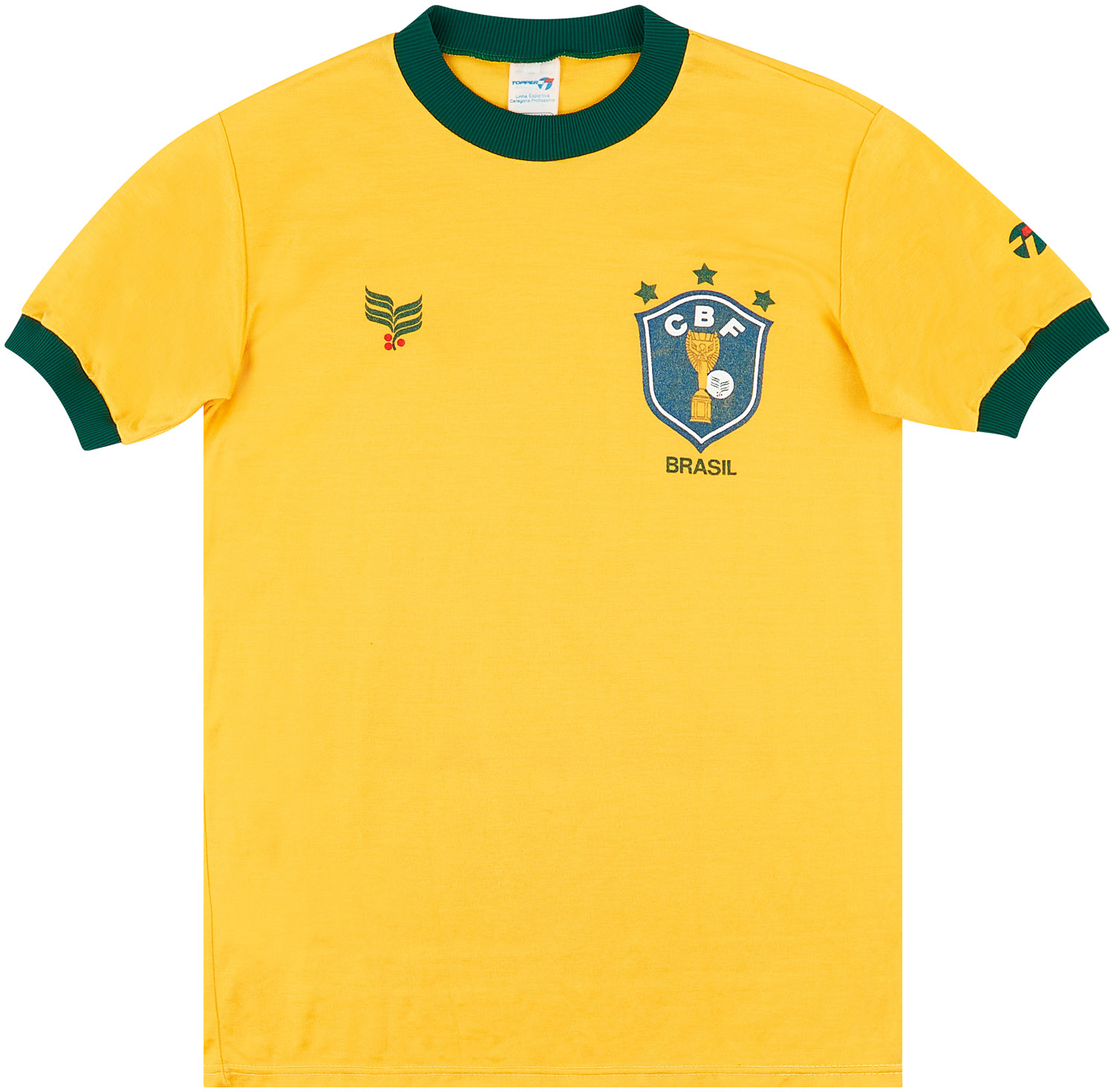 1982-85 Brazil Home Shirt - 9/10 - (S)