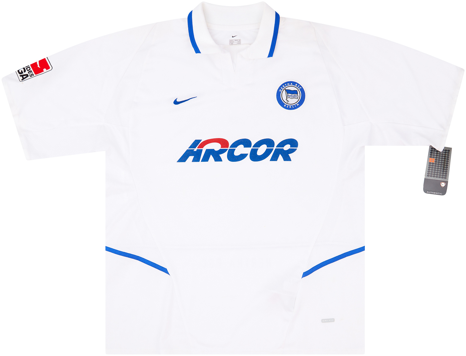 2002-04 Hertha Berlin Away Shirt *New w/Defects* XL 