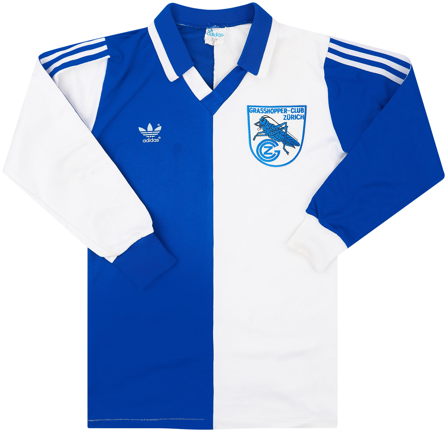1980-85 Grasshoppers Home L/S Shirt - 8/10 - (S)