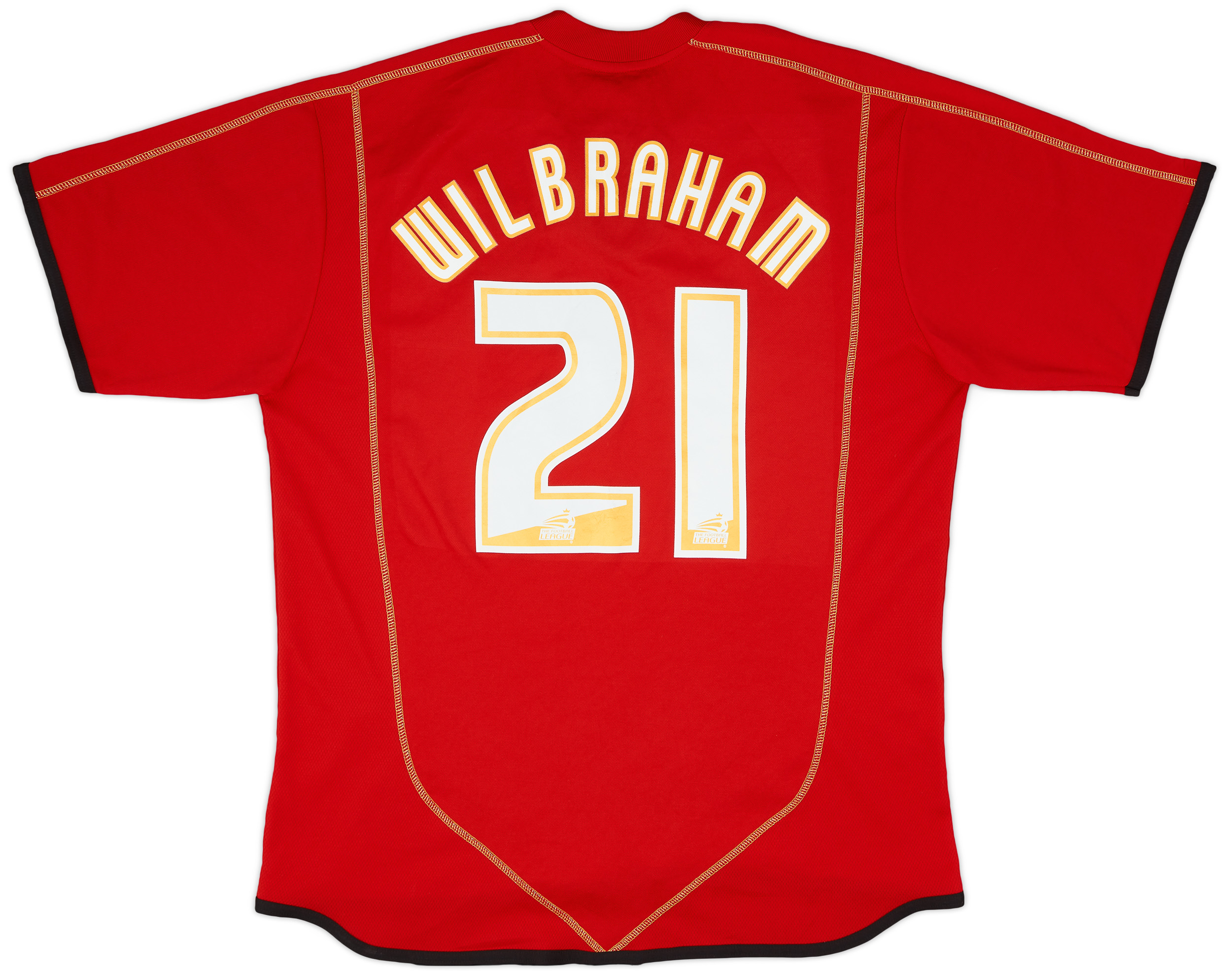 200406 MK Dons Away Shirt Wilbraham 21 9/10 (XL)