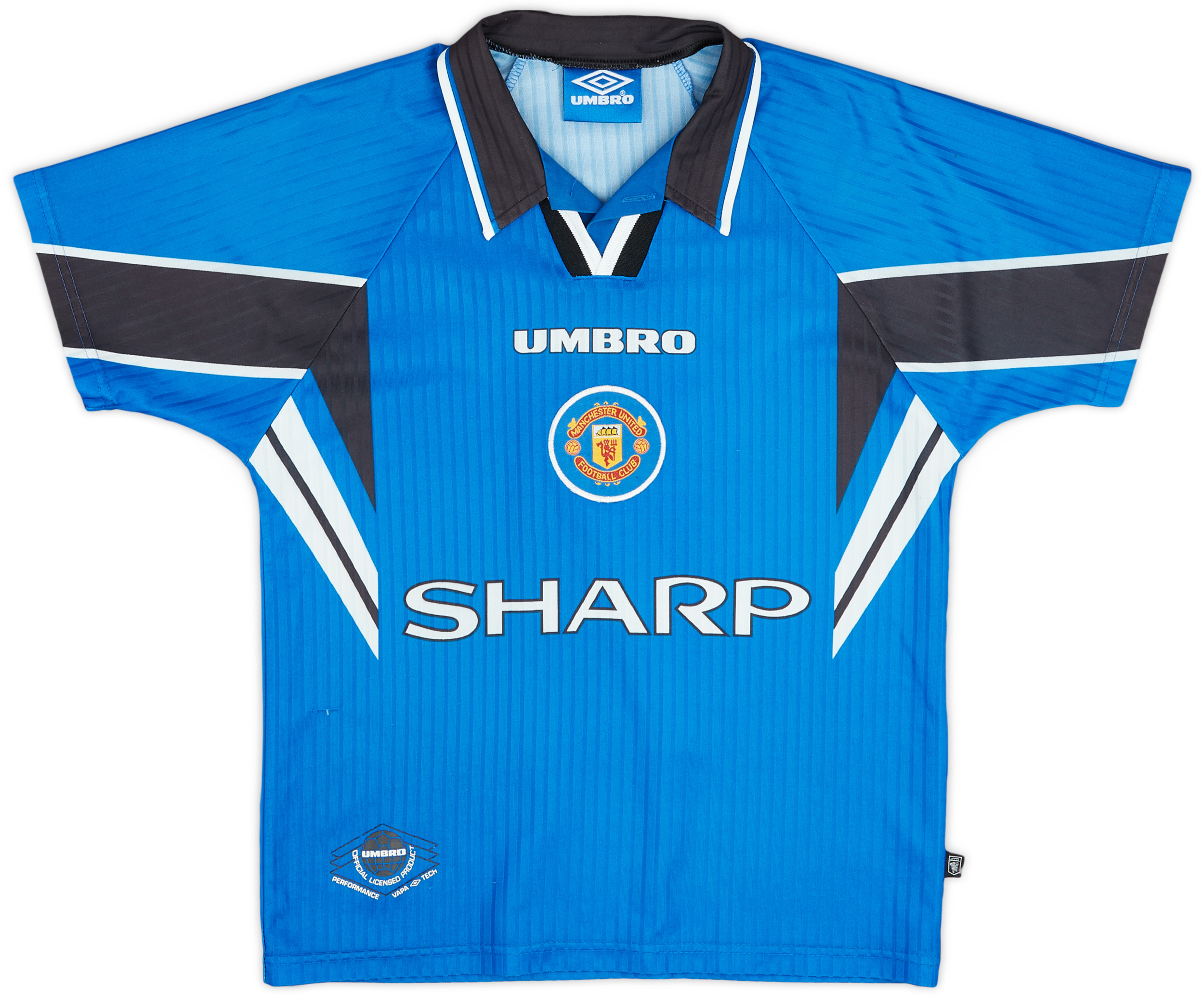 1996-98 Manchester United Third Shirt Beckham #7 - 8/10 - (L 1996-98 Manchester United Third Shirt Beckham #7 - 8/10 - (L
