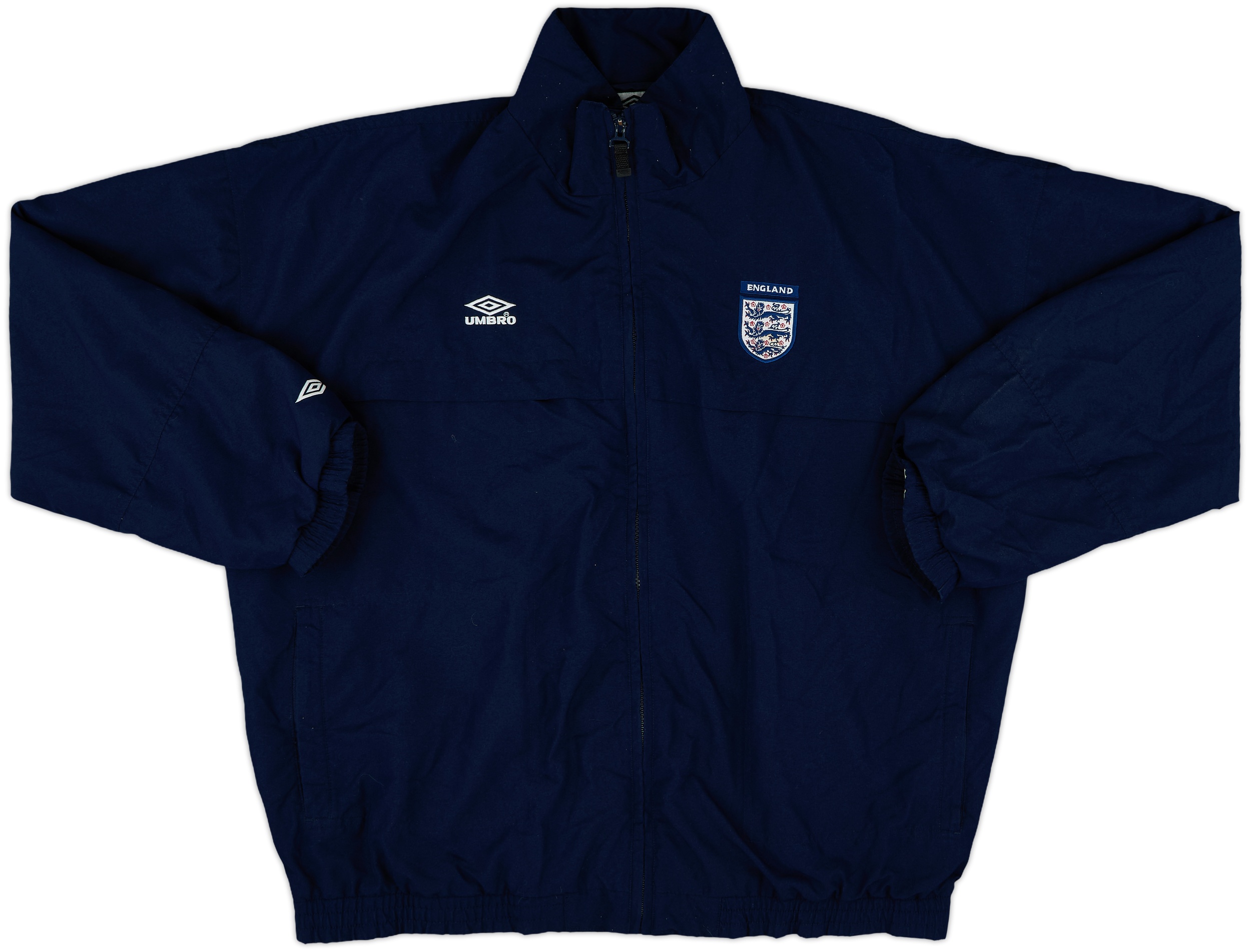 2000-02 England Umbro Track Jacket - 8/10 - (XL)