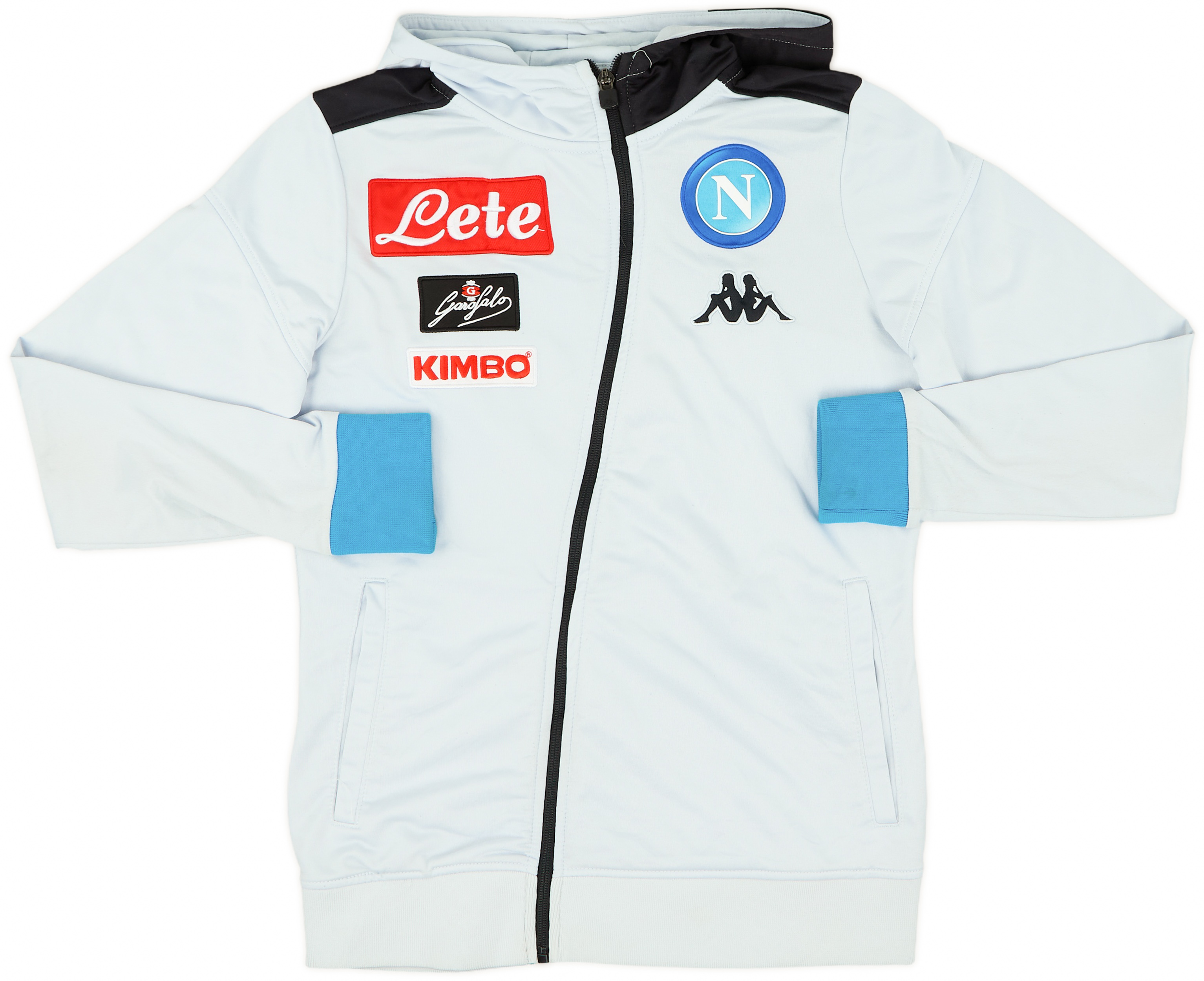 新しいブランド Hooded Kappa Napoli 2018-19 Track (L.Boys) - 8/10 - Jacket 記念グッズ