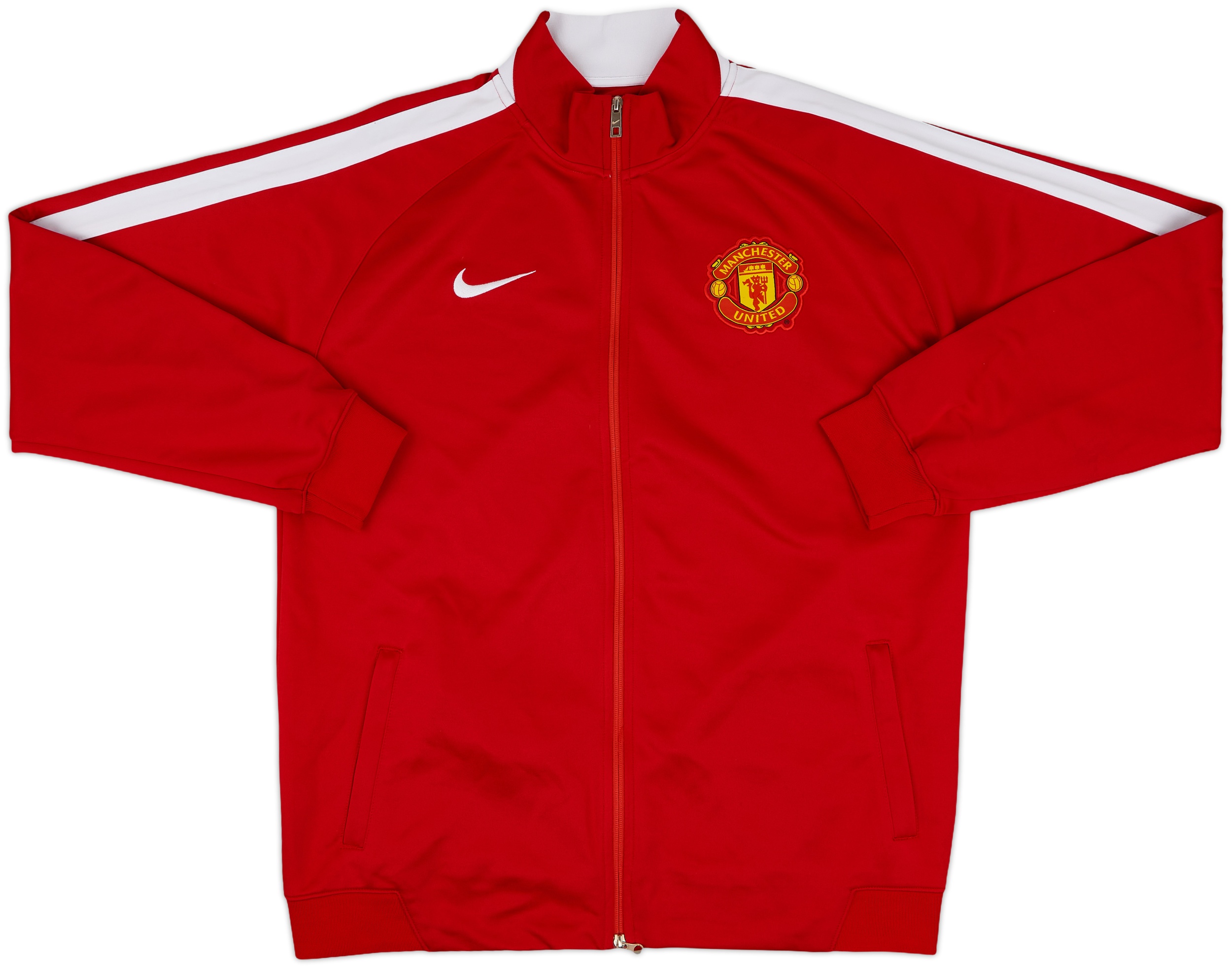 2014-15 Manchester United Nike Track Jacket - 8/10 - (XL)