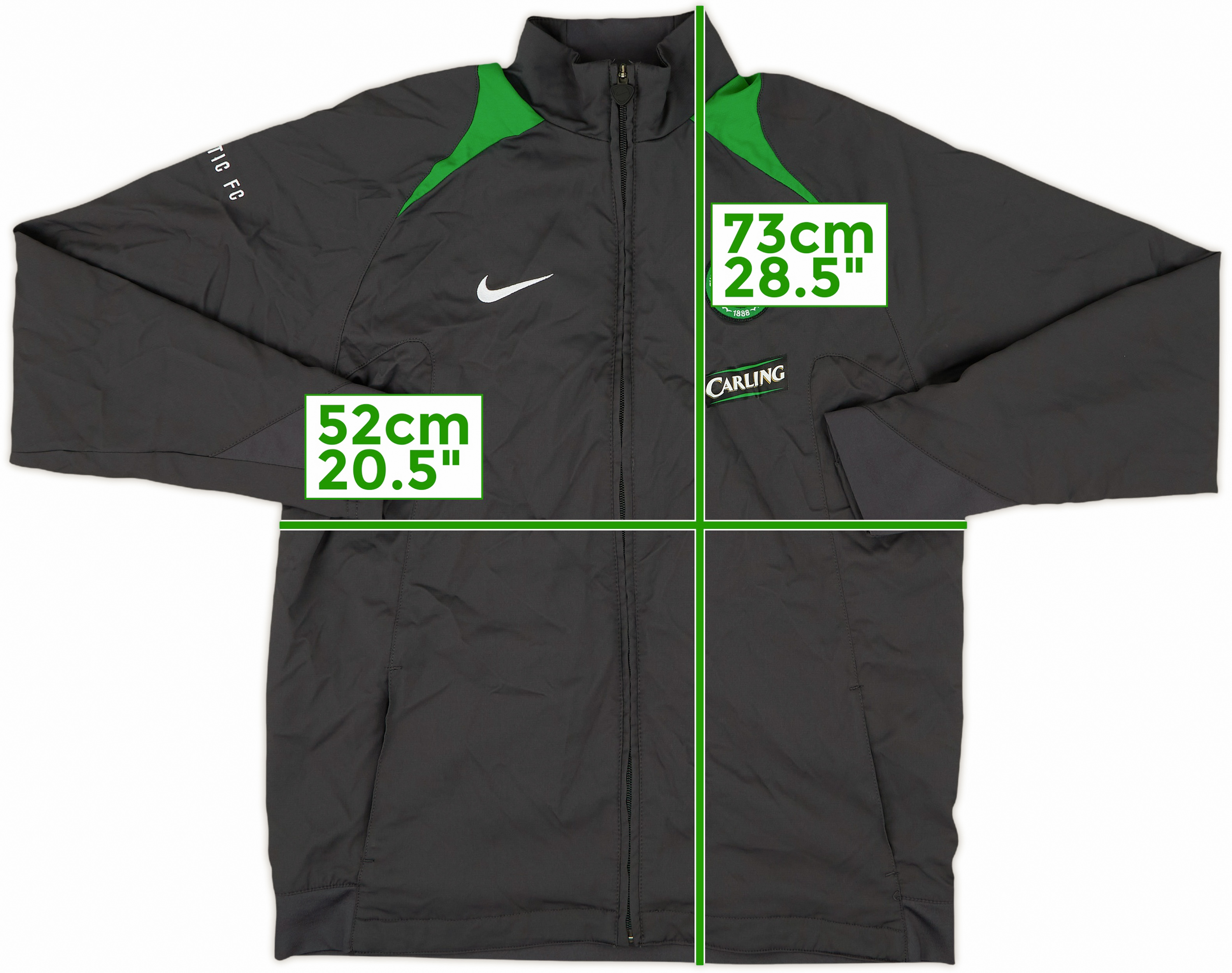 CELTIC 2009 2010 HOME SHIRT JERSEY LONG SLEEVE NIKE 347316