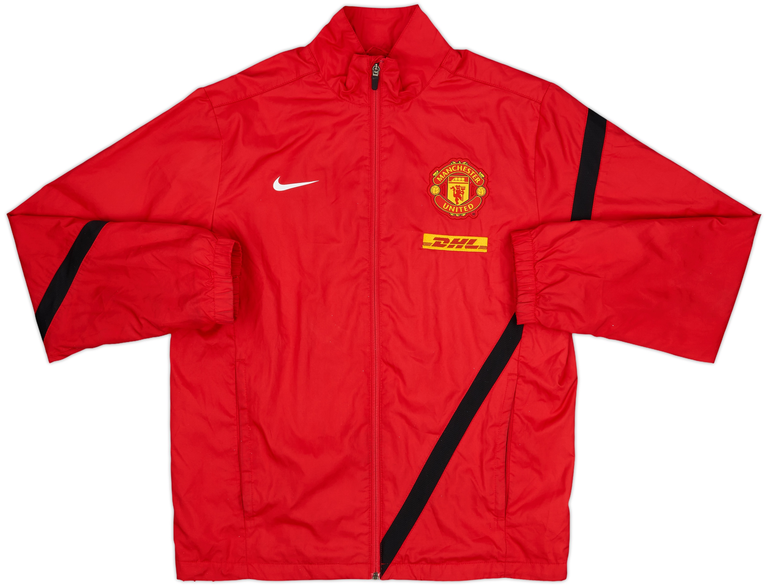 2011-12 Manchester United Nike Track Jacket - 8/10 - (M)