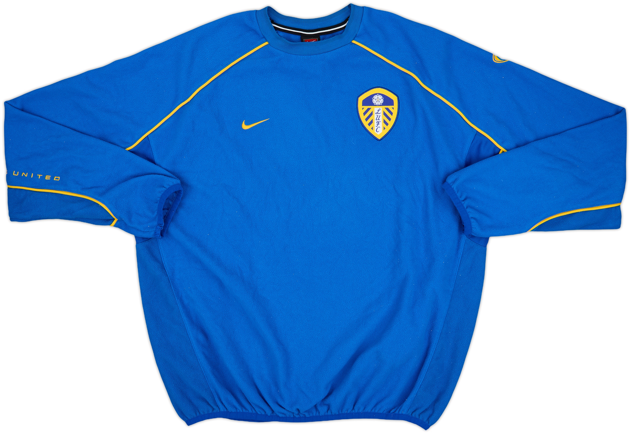 2001-02 Leeds Nike Fleece Top - 8/10 - (XL)