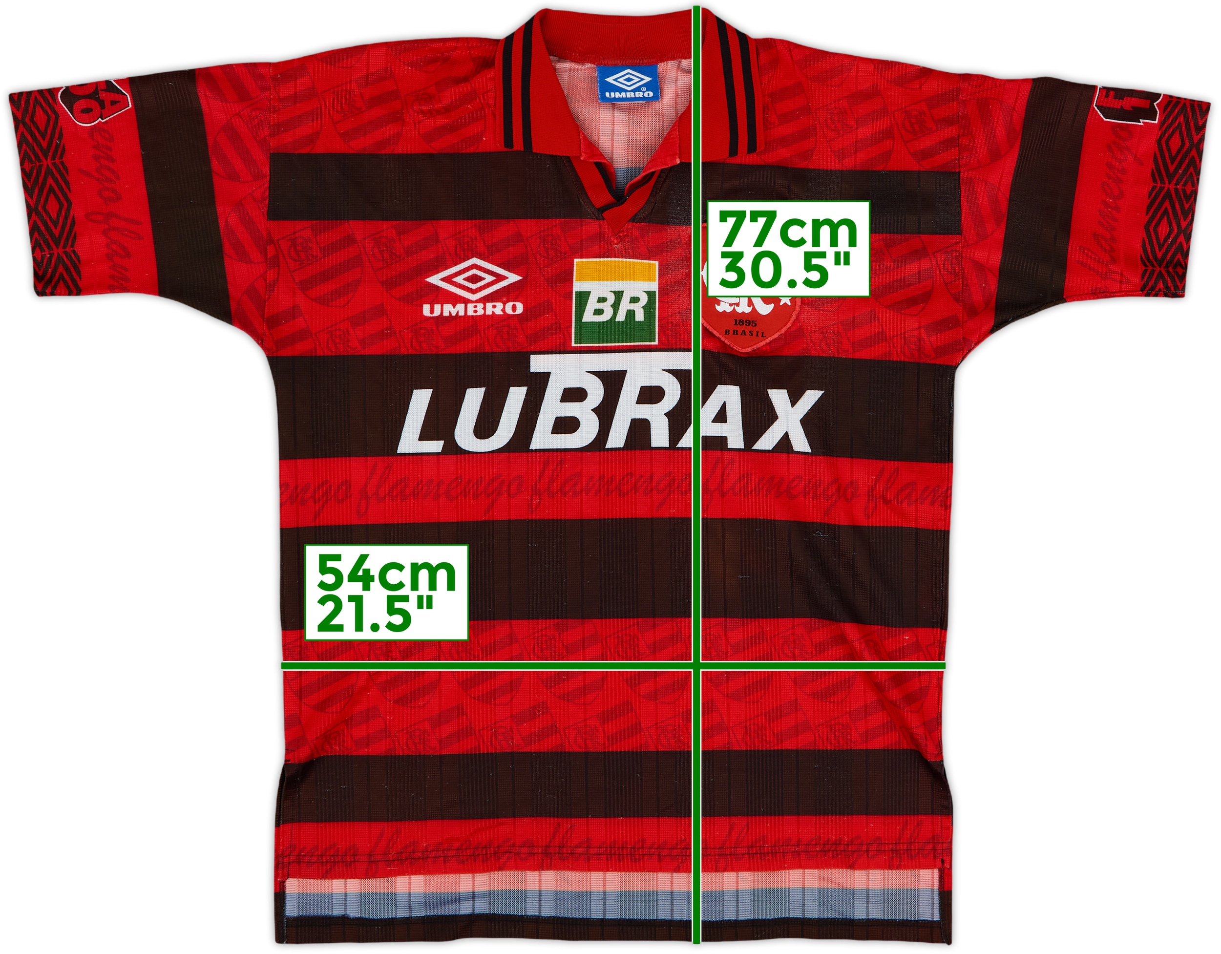 ウェア Flamengo Centenary Shirt 1995 Bebeto #7 s-l1200.jpg