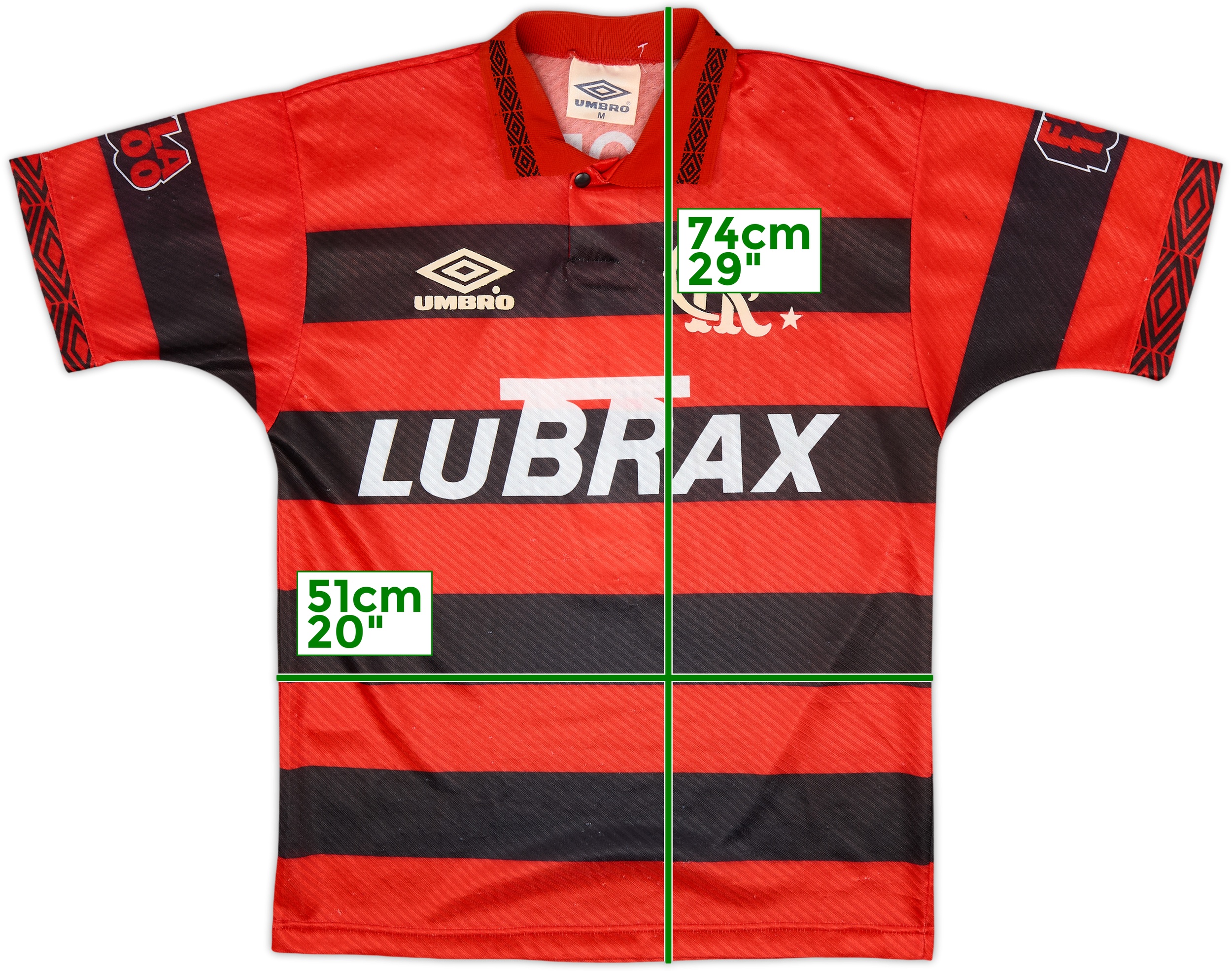 サインマニア / FLAMENGO - 1994/1995 1994-95 Flamengo Centenary Home Shirt #10 - 9/10 - (L)