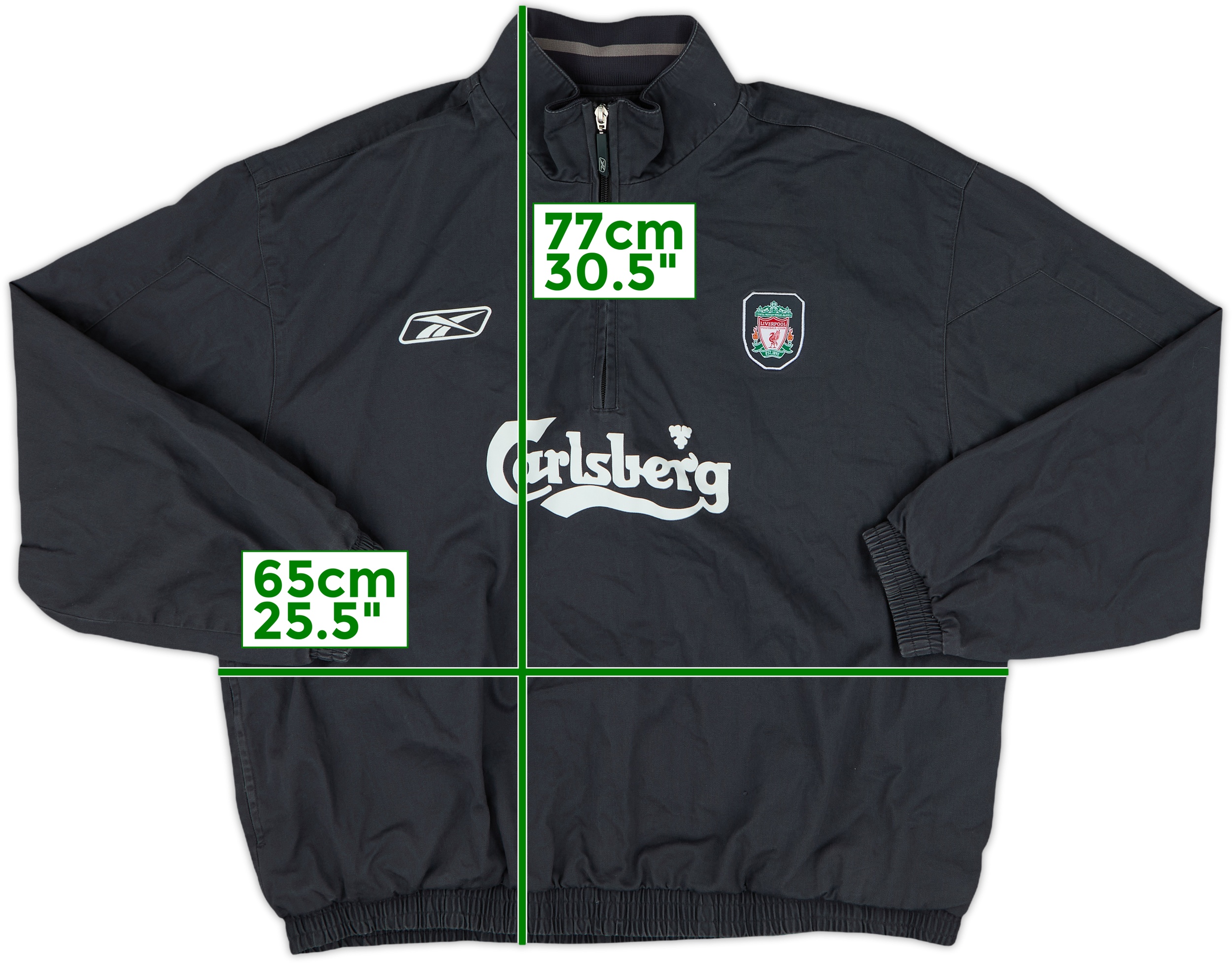 1997-99 Liverpool Reebok Drill Top Vintage | eBay