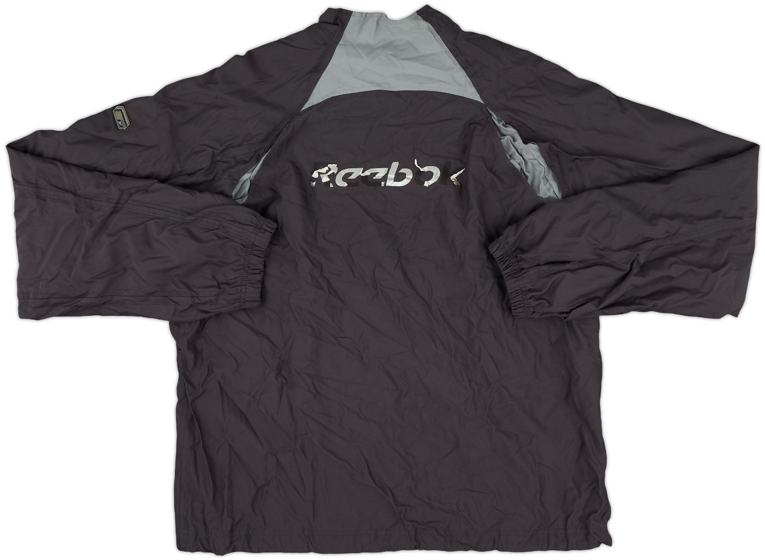 2004-06 Manchester City Reebok 1/4 Zip Drill Top - 4/10 - (L)