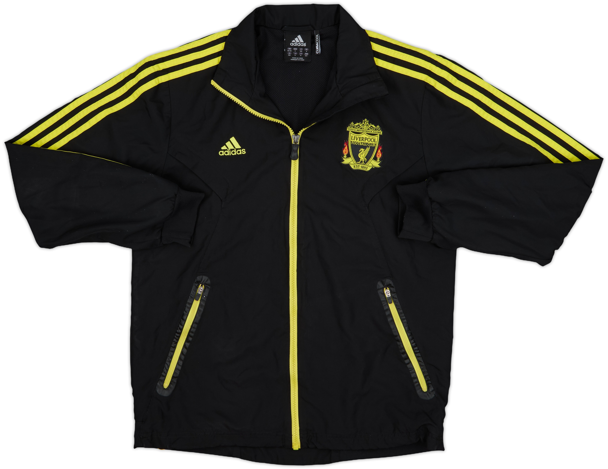 2010-11 Liverpool adidas Track Jacket - 9/10 - (S/M)