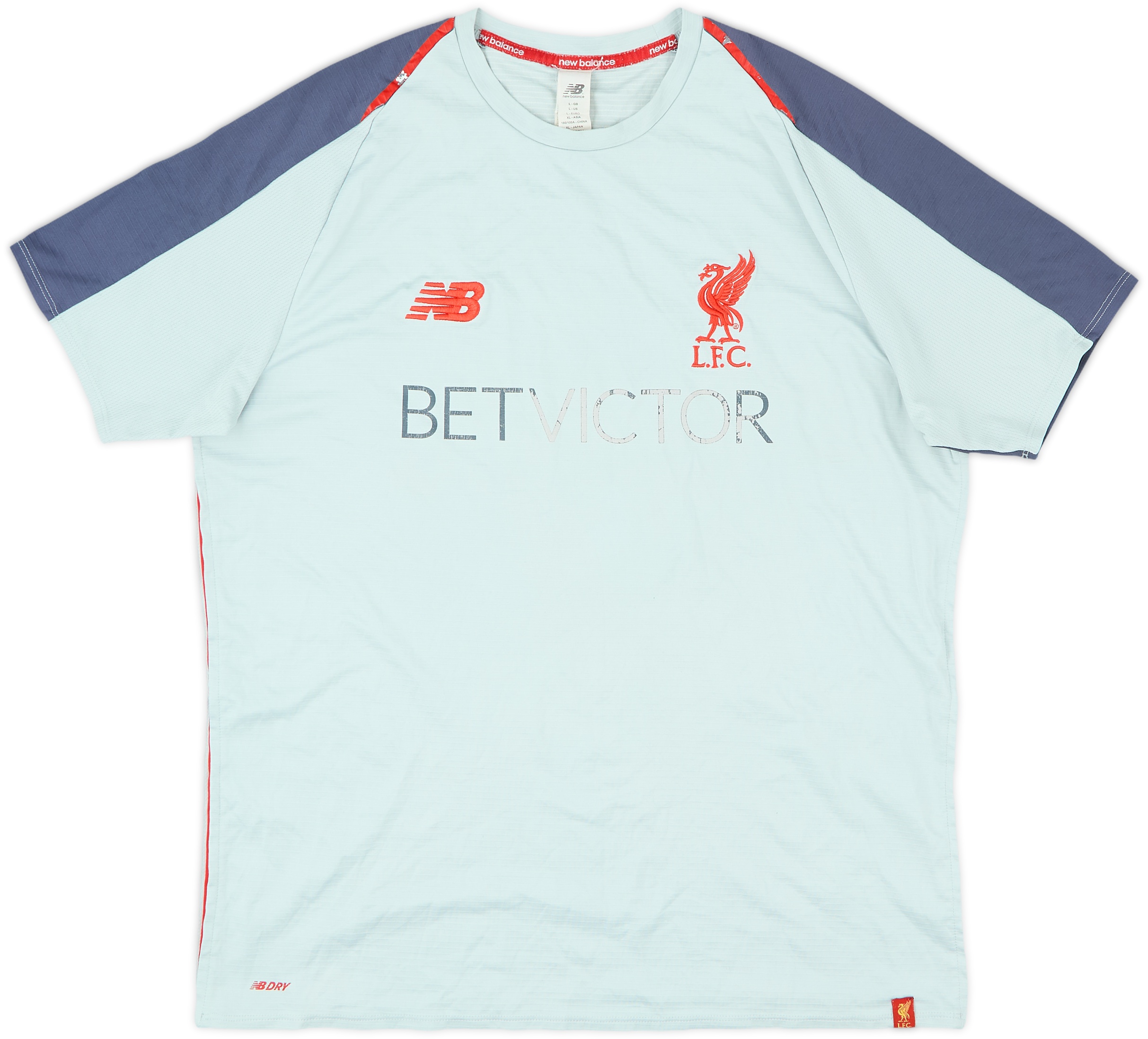2018-19 Liverpool New Balance Training Shirt - 4/10 - (L)