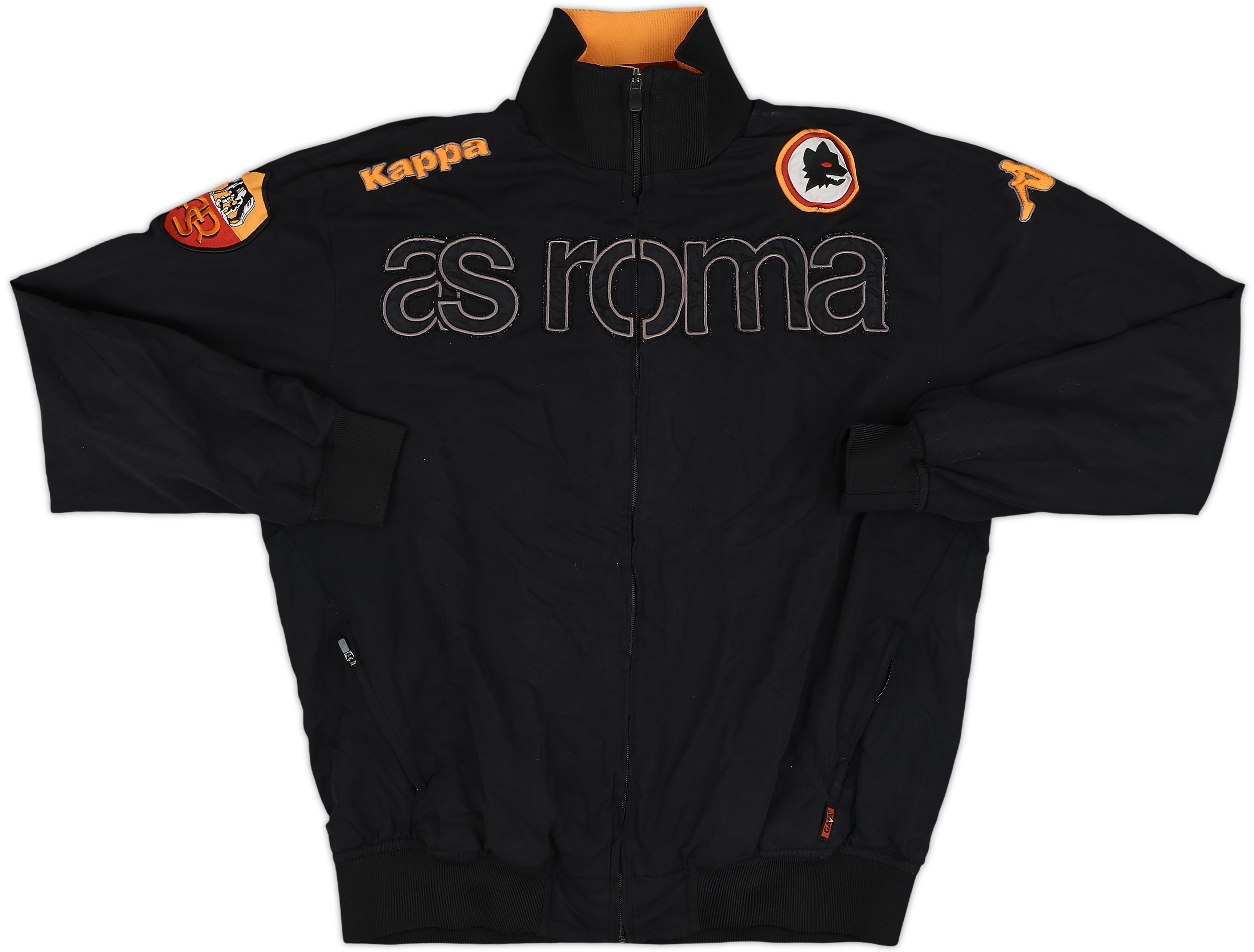 Vintage Kappa AC Roma Football Jacket Soccer Mens Track Top