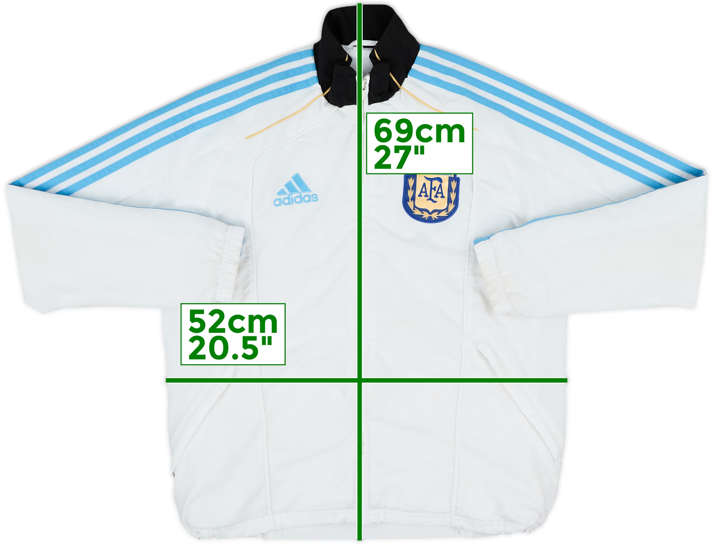 2010-11 Argentina adidas Track Jacket - 7/10 - (L.Boys)