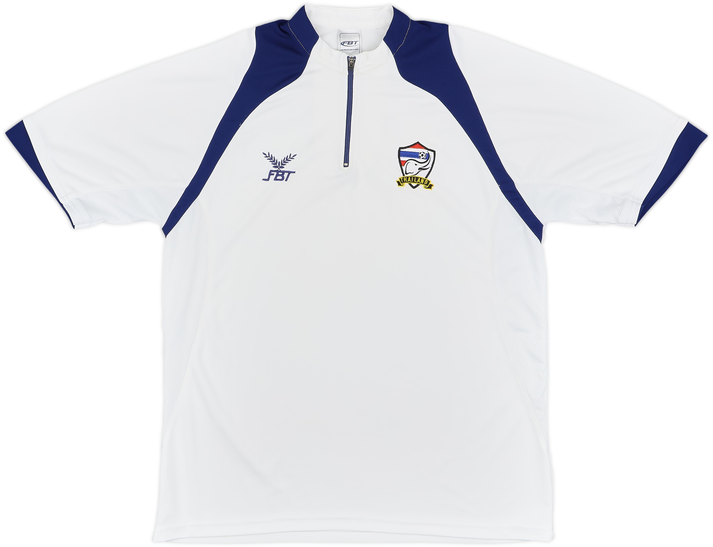 2006-07 Thailand FBT 1/4 Zip Training Shirt - 10/10 - (L)