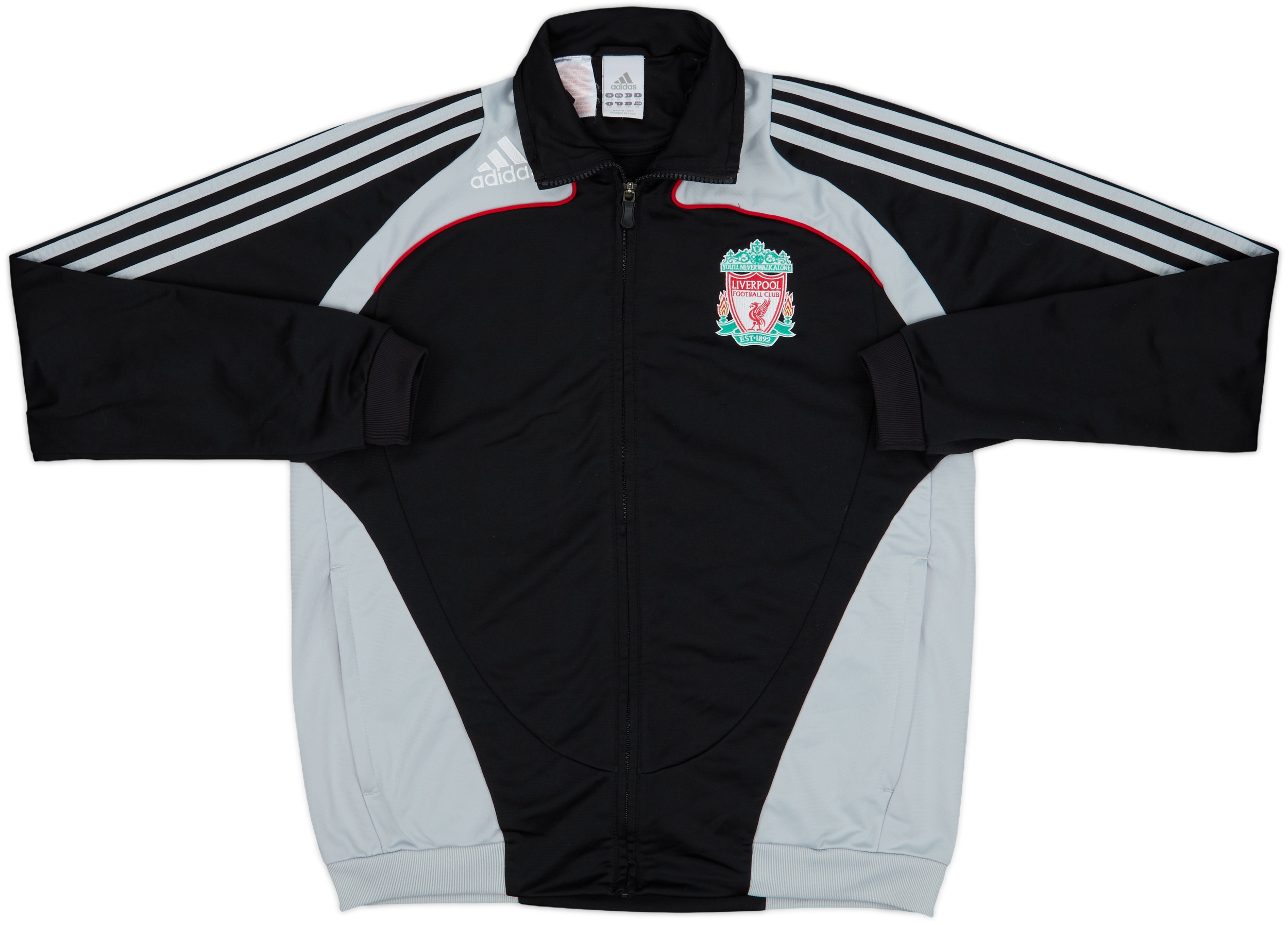adidas x LIVERPOOL FC ジャケット WHITE 白 XO 希少 adidas x LIVERPOOL FC ジャケット WHITE 白 ウェア