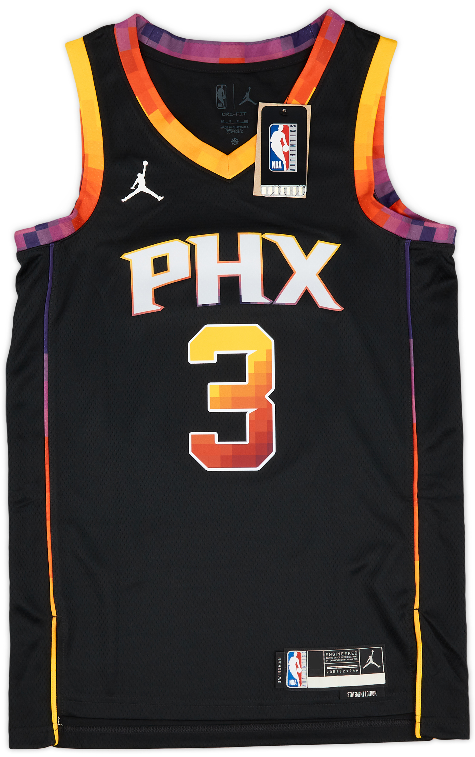2022-23 Phoenix Suns Paul #3 Jordan Swingman Alternate Jersey (L)