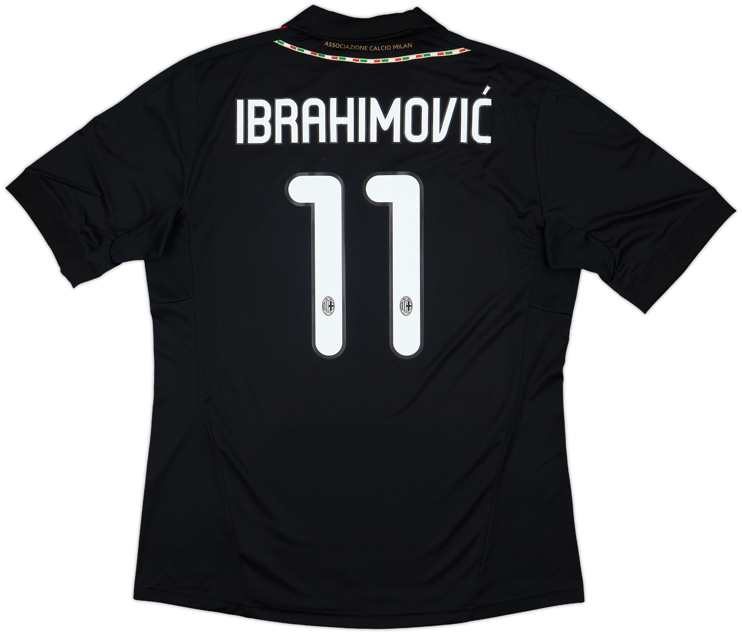 2011-12 AC Milan Third Shirt Ibrahimovic #11 (XL)
