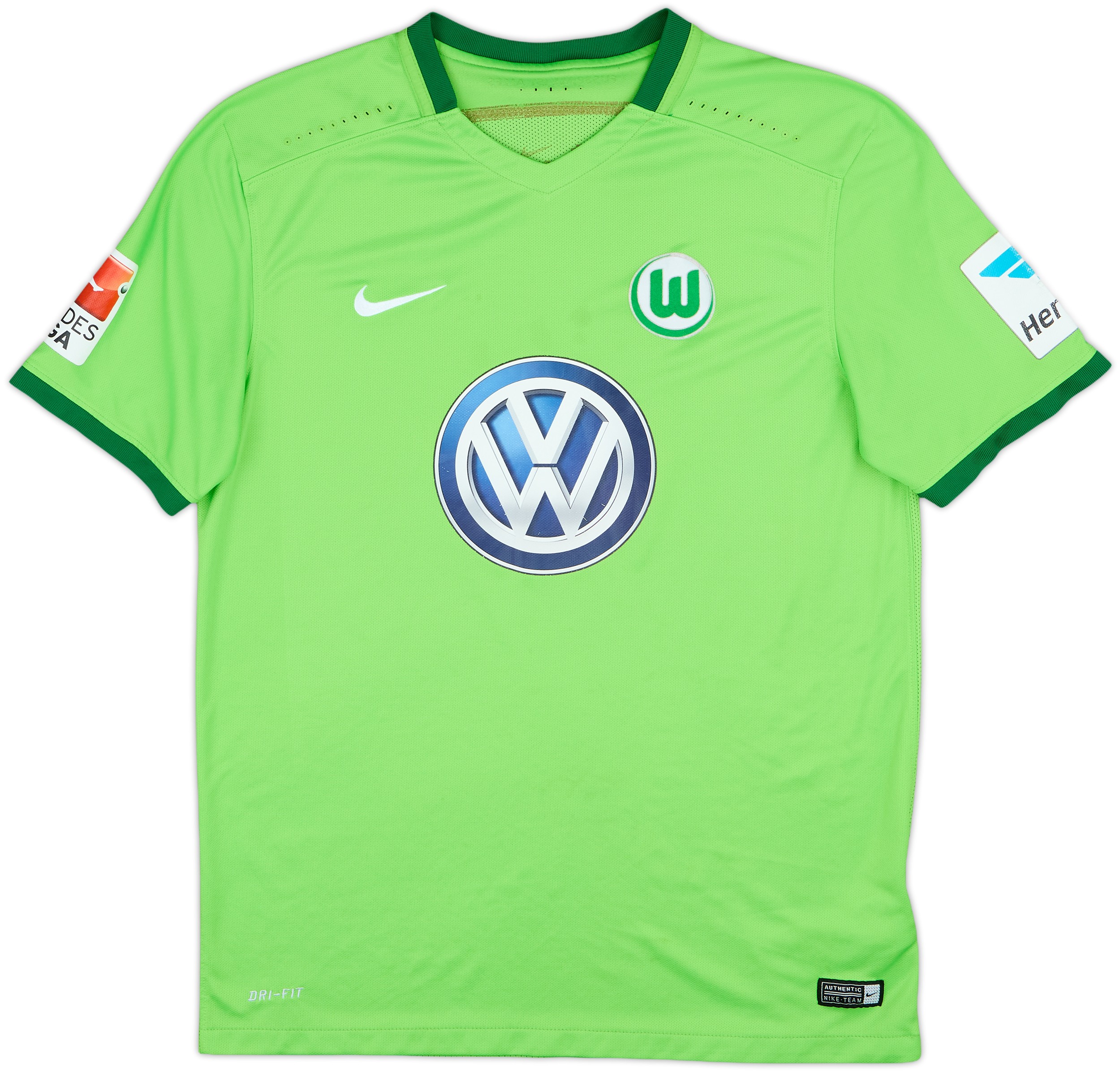 【正規品】Wolfsburg Madlung 17番 Nike BNWT 2016-17 Wolfsburg Home Shirt - 5/10 - (M)