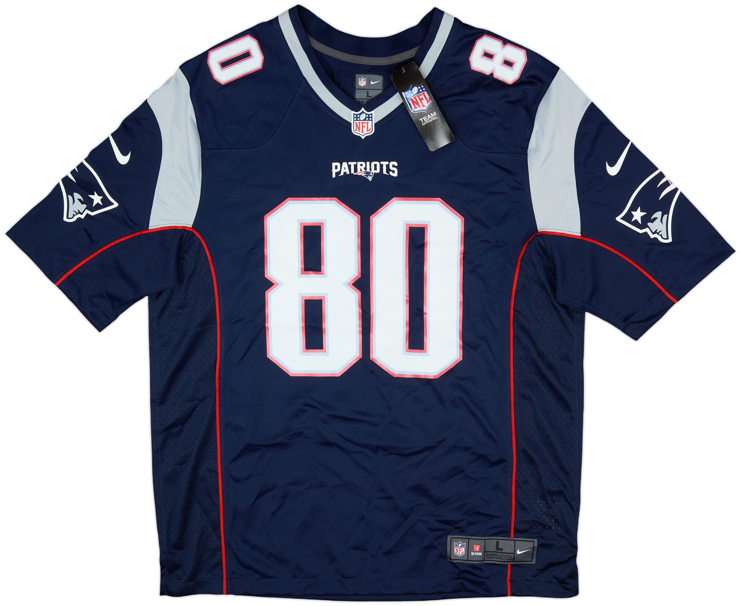 美品 NIKE NFLPATRIOTS 80 AMENDOLA Jersey 美品 NIKE NFLPATRIOTS 80 AMENDOLA Jersey Mens New England Patriots