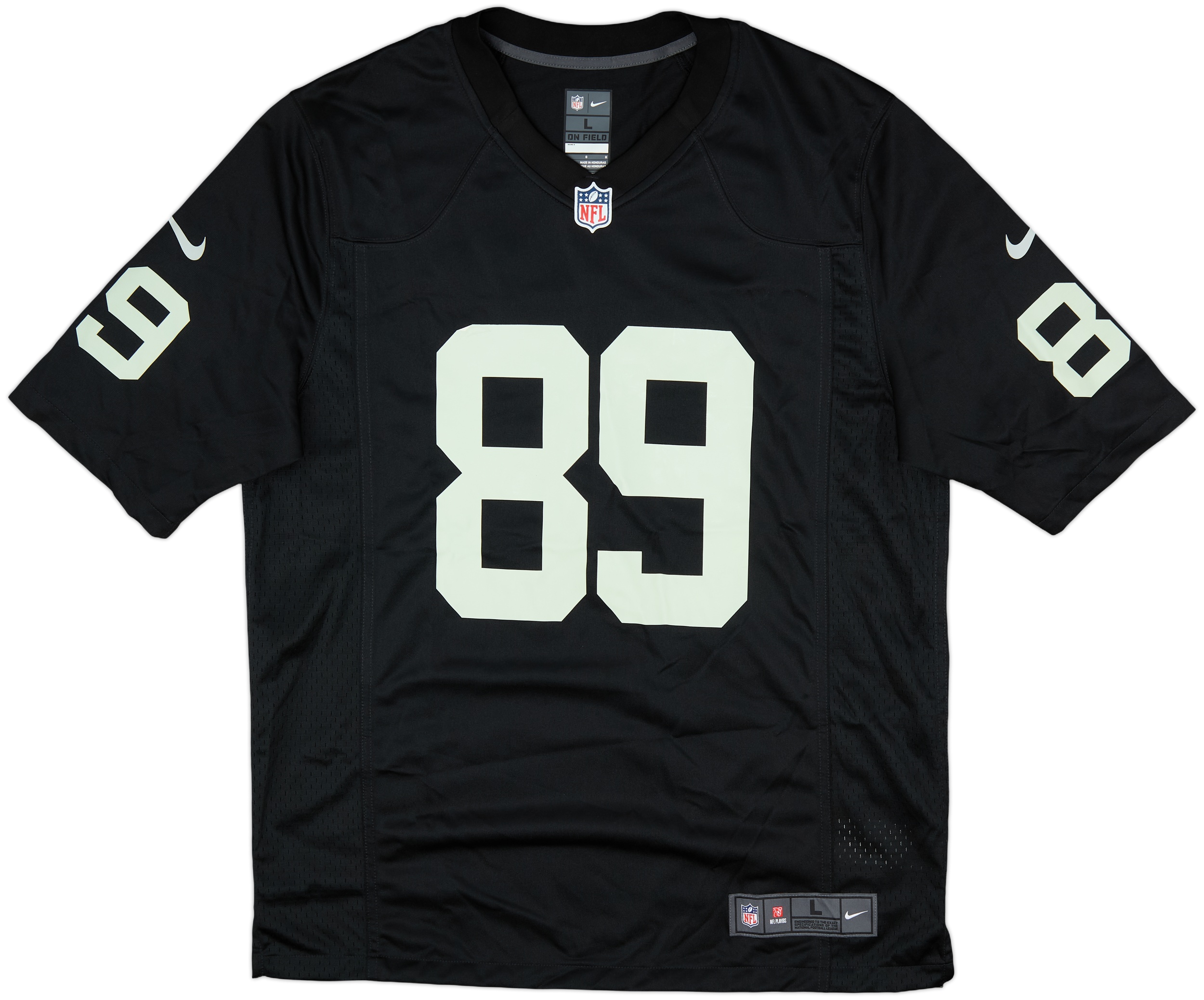 2015-18 Oakland Raiders Cooper #89 Nike Game Home Jersey (L)