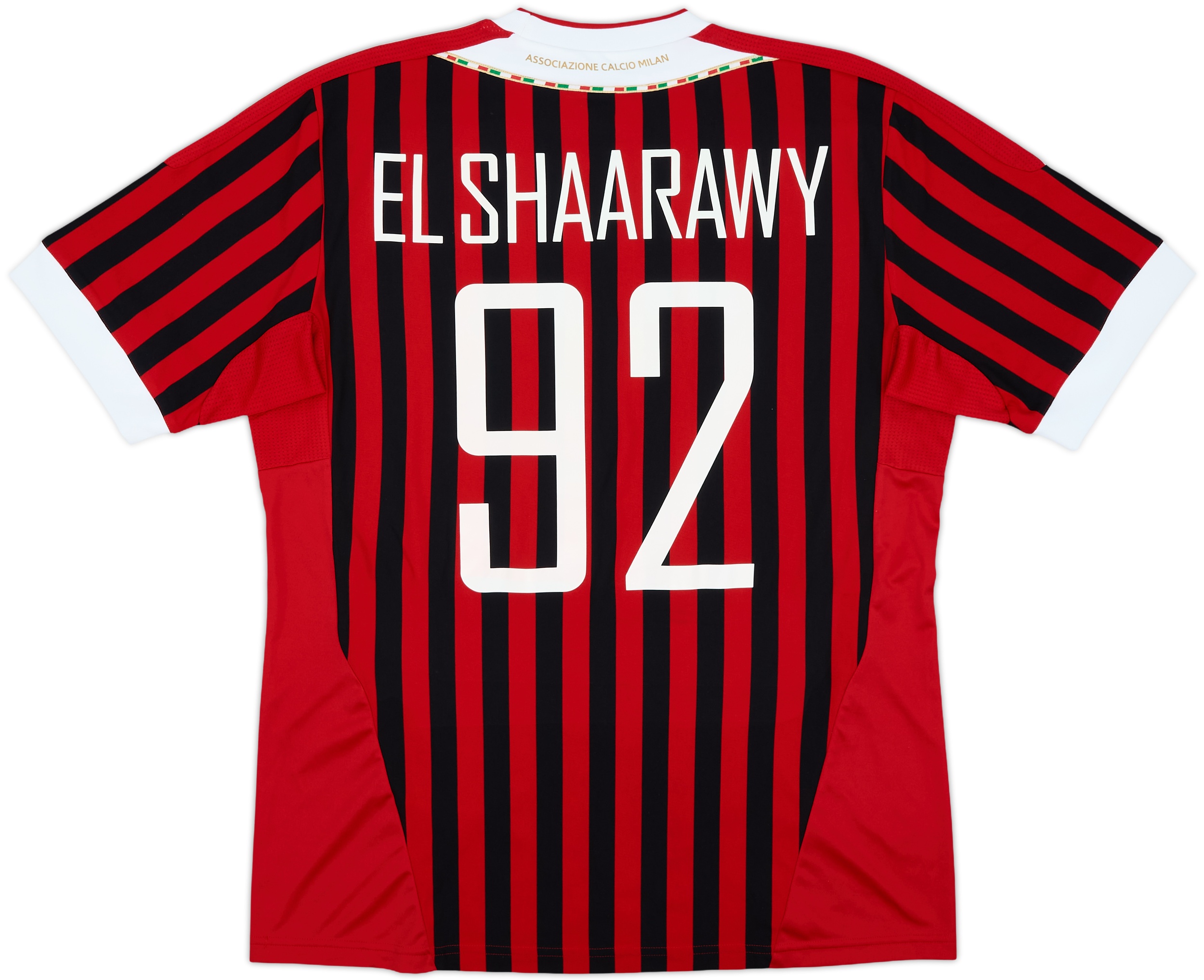 2011-12 AC Milan Home Shirt El Shaarawy #92 - 8/10 - (L)