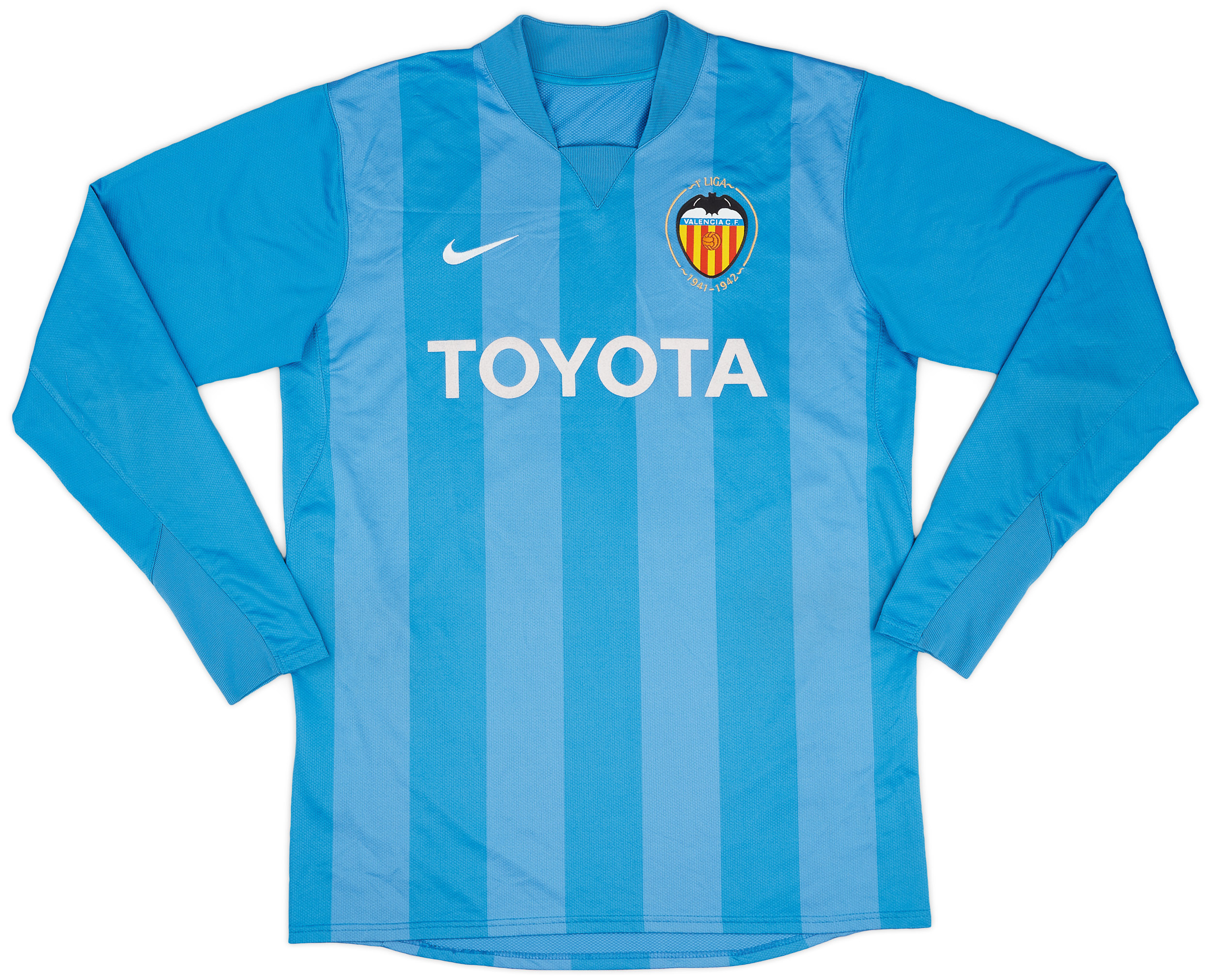 200708 Valencia Player Issue GK Shirt 8/10 (L)