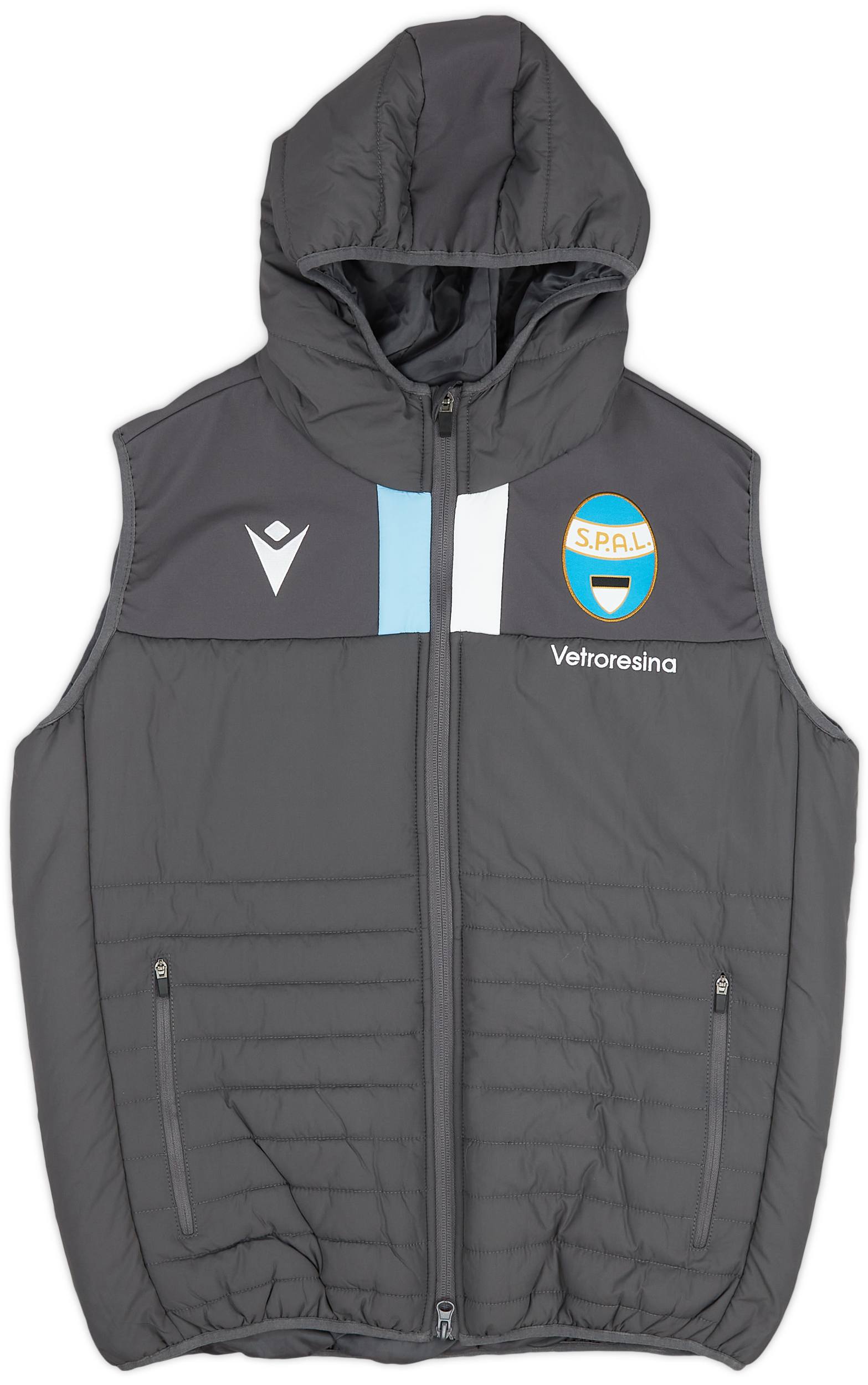 Gilet Officiel Lazio 2016/2017 Macron - Sans Manches, Matelassé - Neuf Avec étiquettes - Taille SM