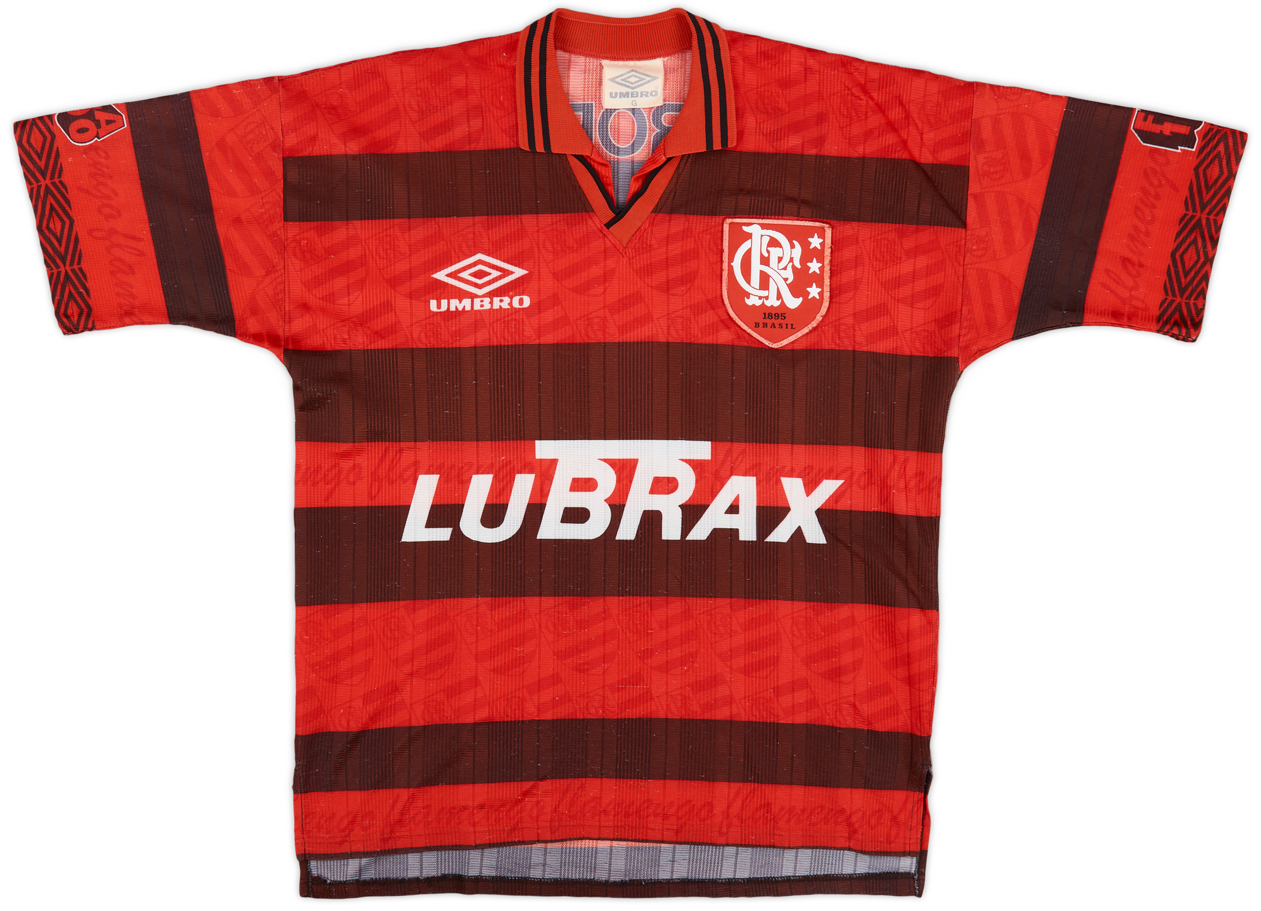1994-95 Flamengo Centenary Home Shirt #7 - 7/10 - (S)