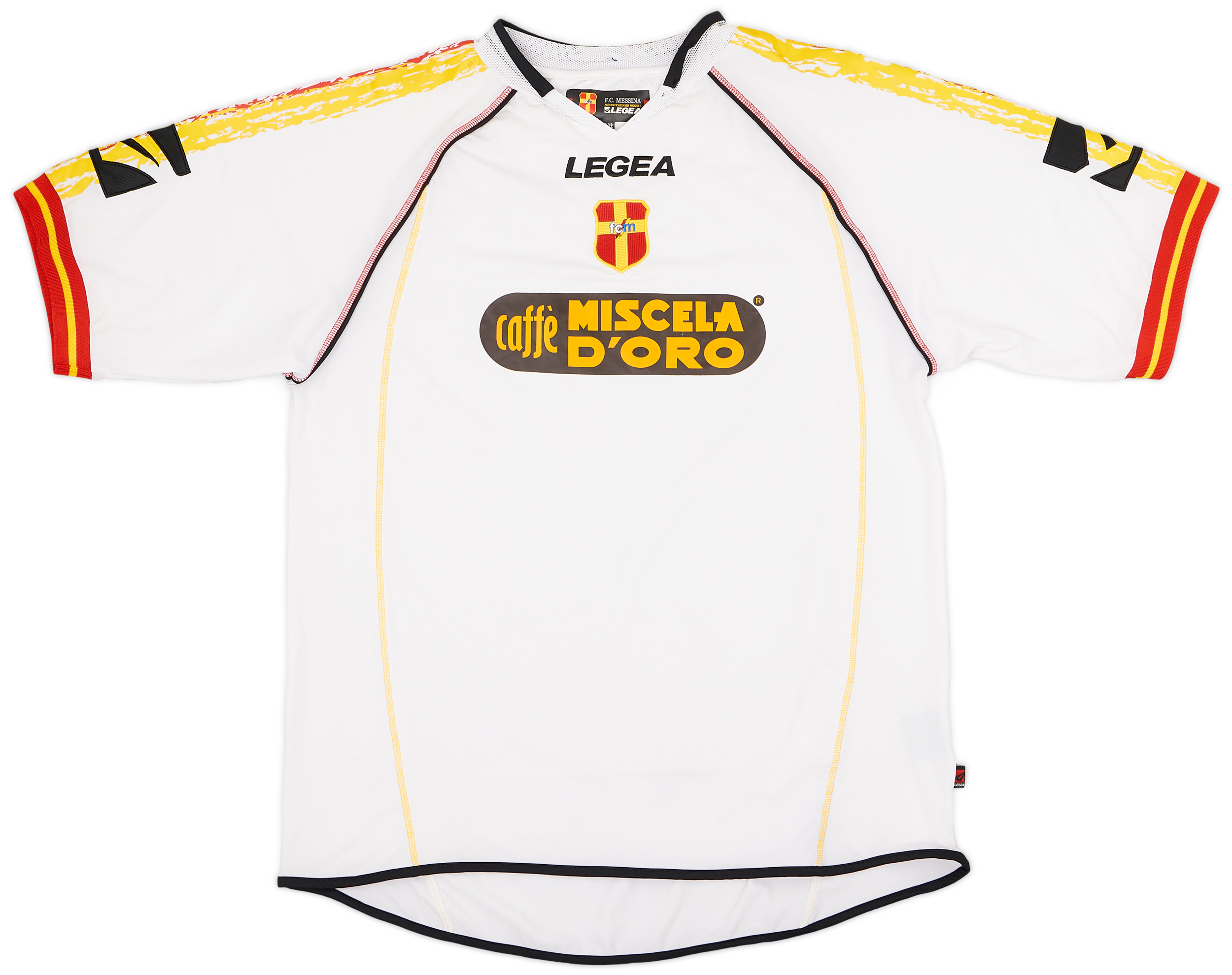 Maillot Vintage Messina PARISI – Match Worn, Authentique Et Collector