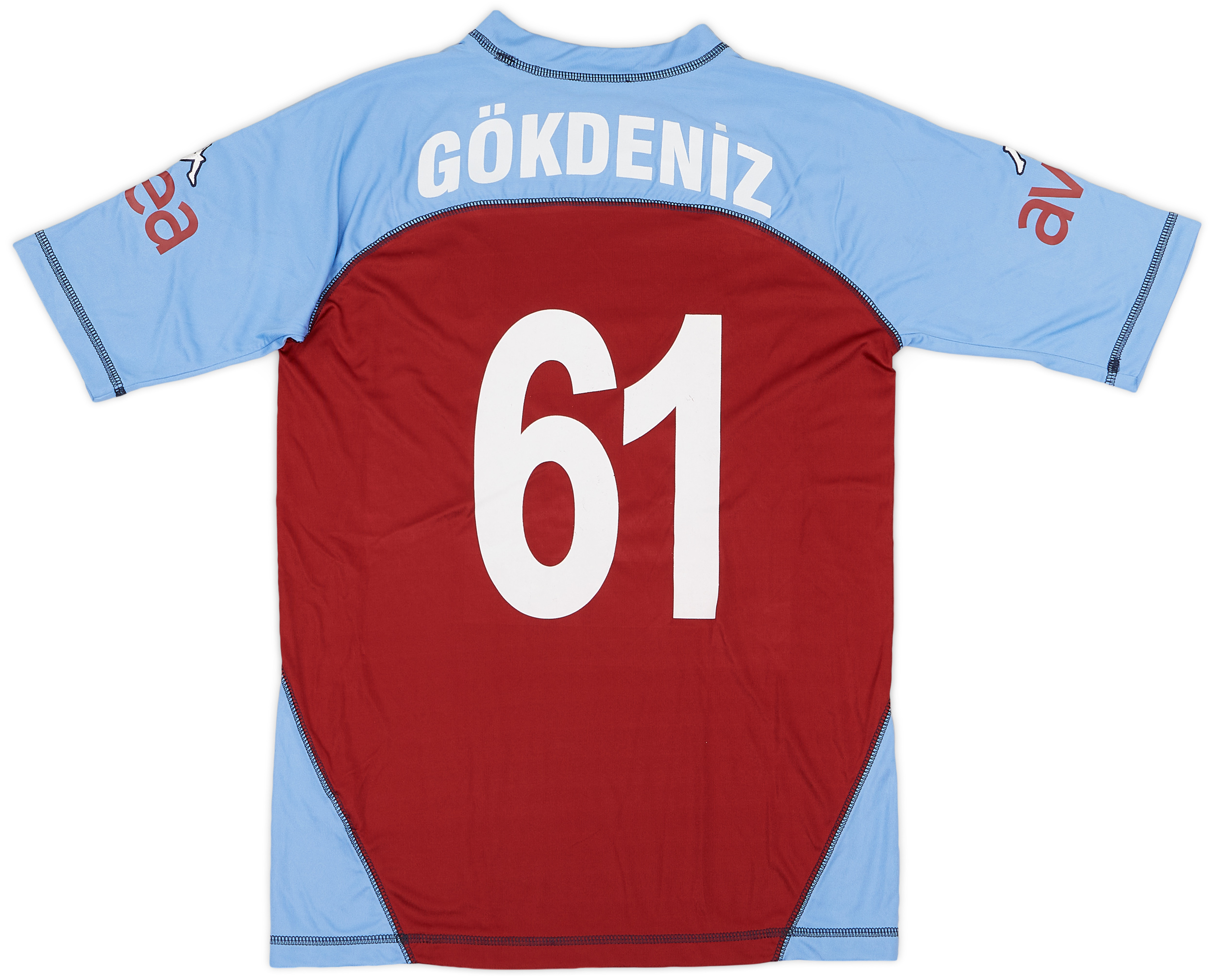 2004-05 Trabzonspor Home Shirt Gokdeniz #61 - 7/10 - (XL)