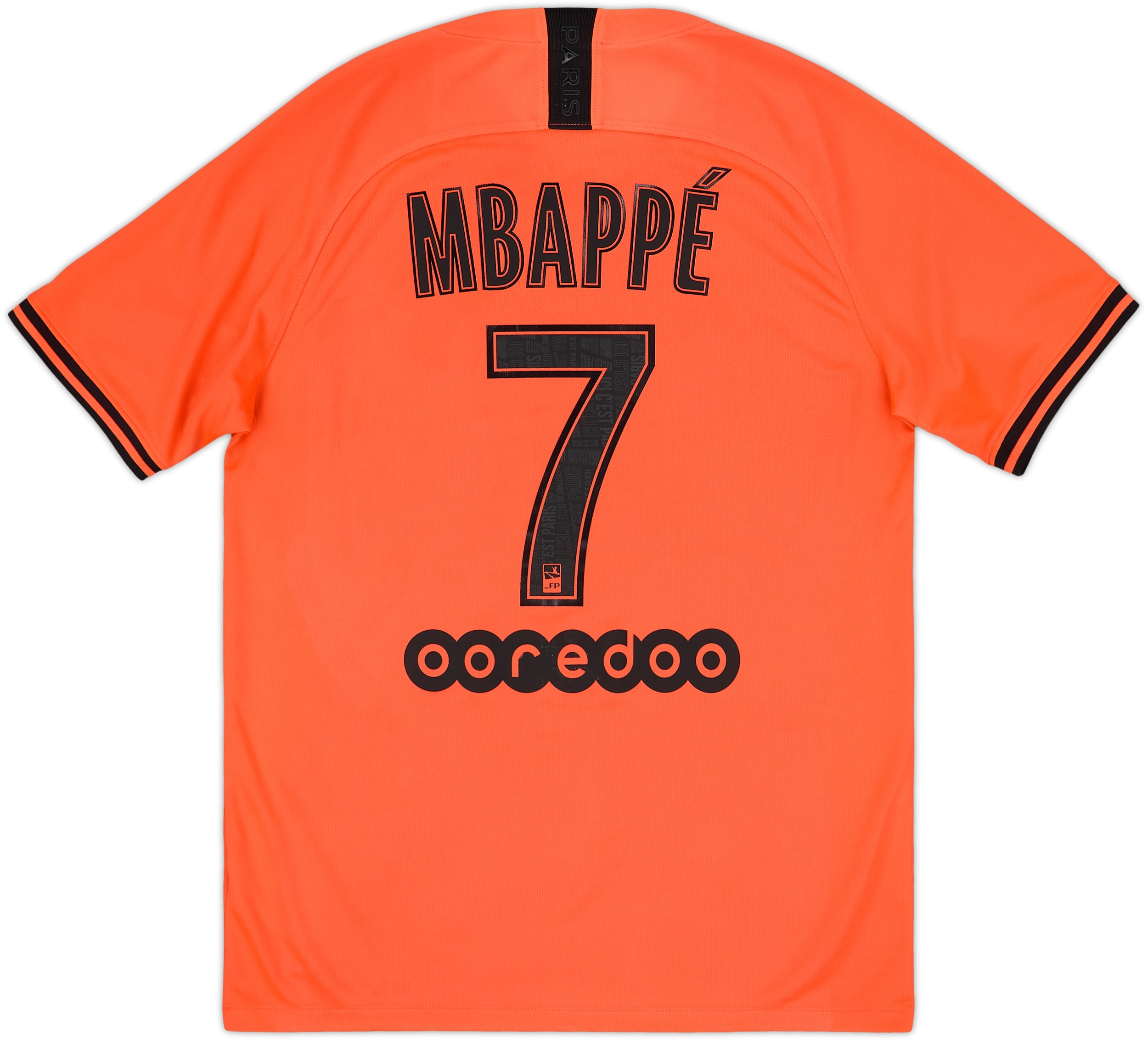 2019-20 Paris Saint-Germain Away Shirt Mbappe #7