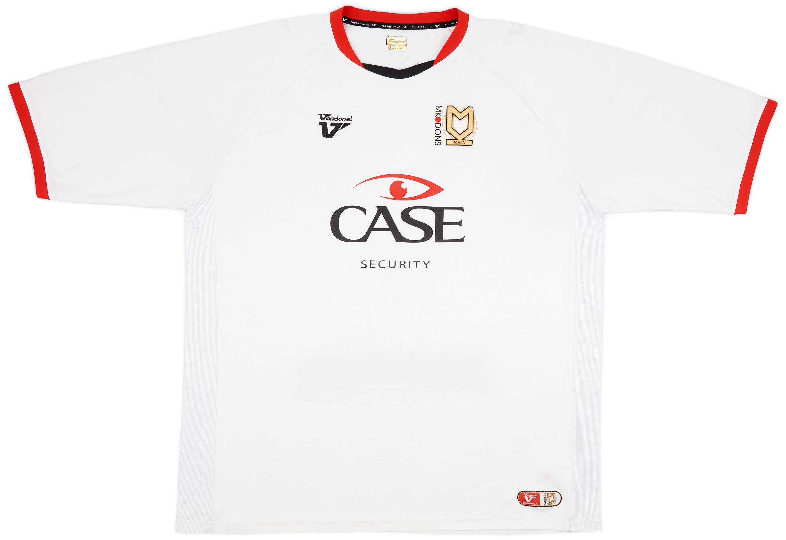2012 13 MK Dons Home Shirt 6 10 4XL 2012-13-mk-dons-home-shirt-6-10-4xl