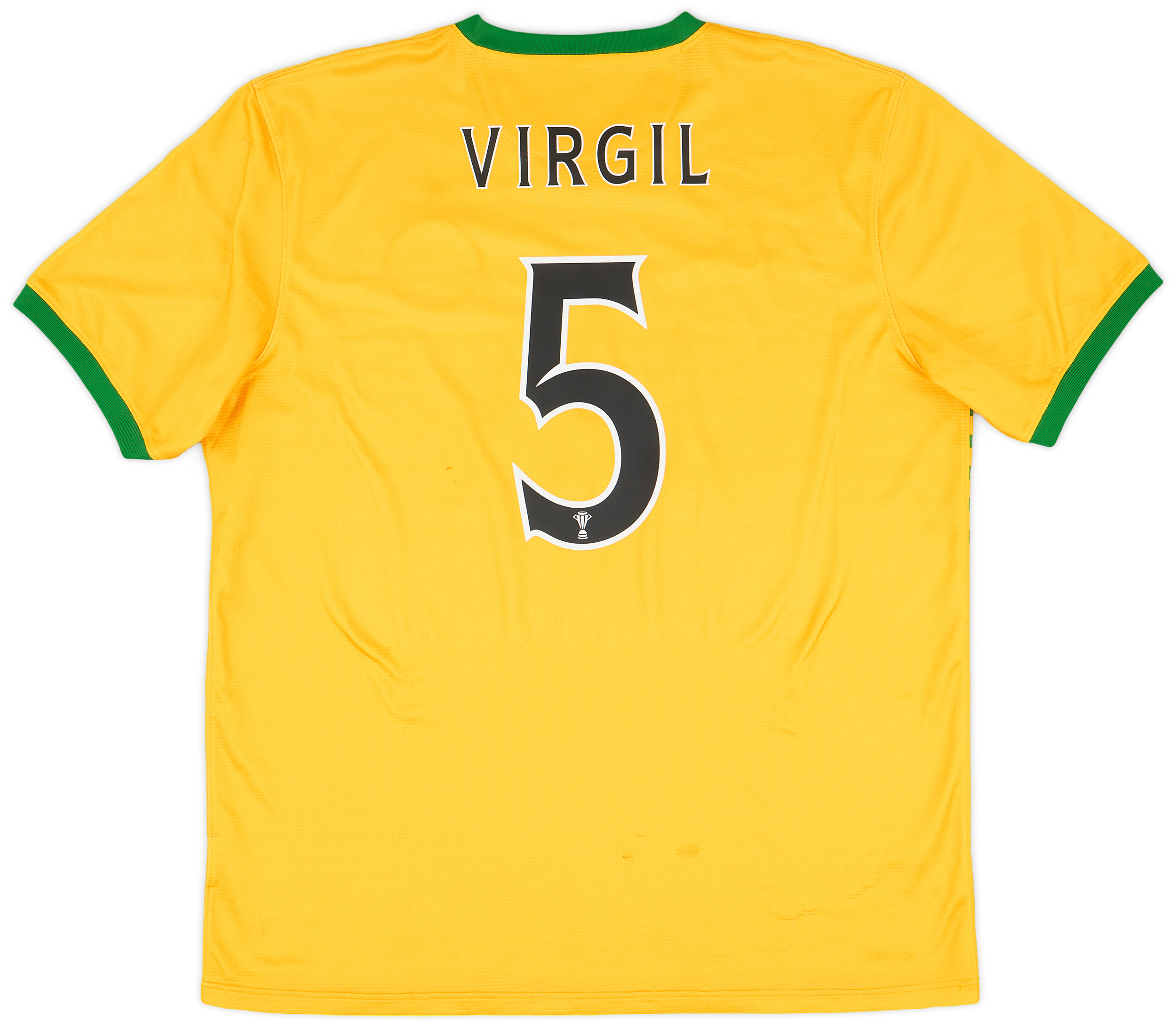 201314 Celtic Away Shirt Virgil 5 8/10 (XL)