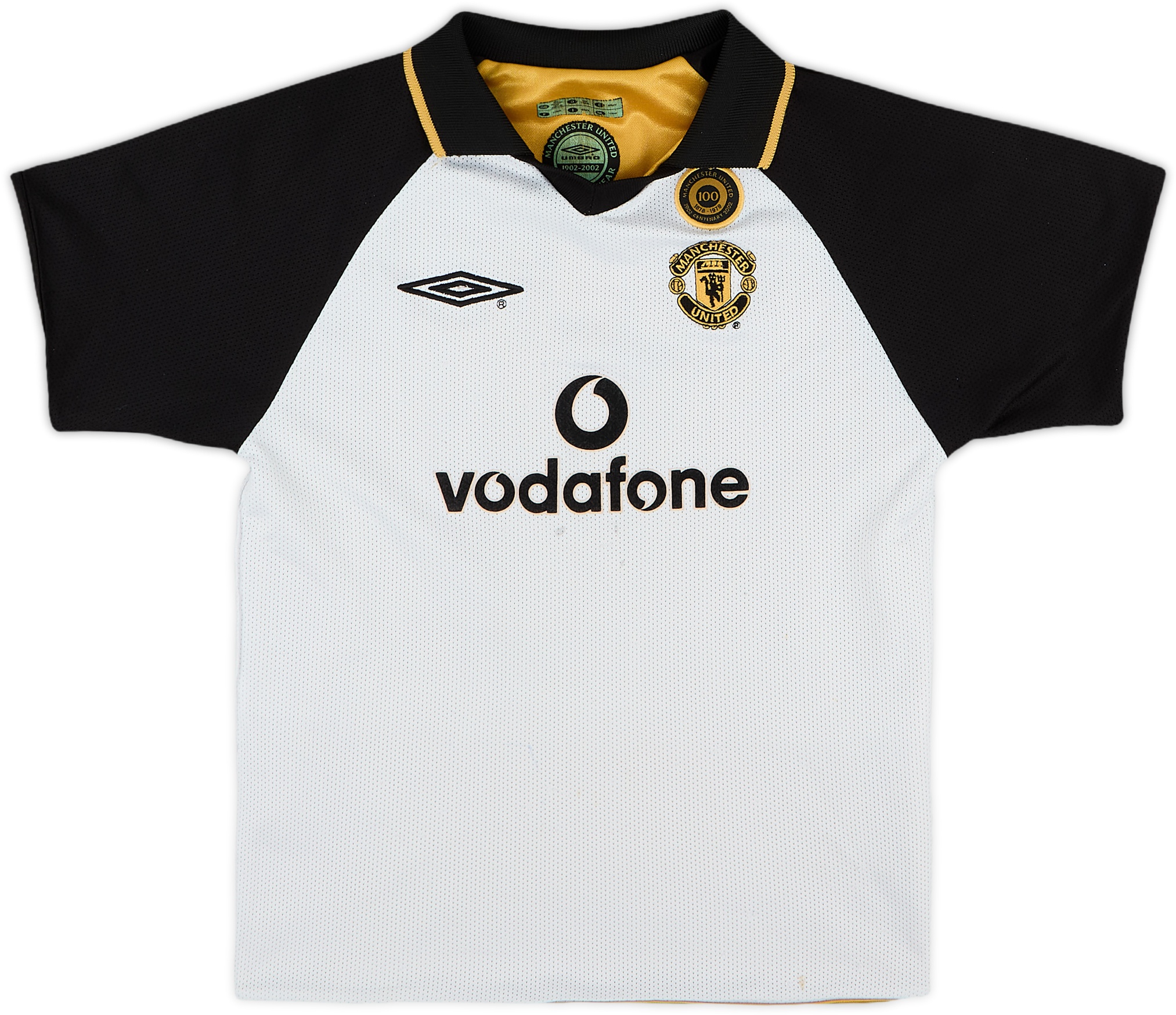 2001-02 Manchester United Centenary Away/Third Shirt 5/10 (4-5