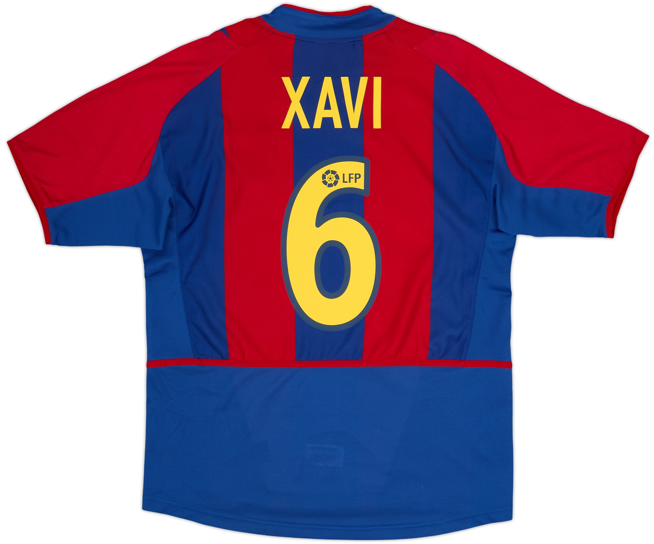 パレルモ（セリエＢ）ホーム ユニフォーム 2002-2003 モデル 2002-03 Barcelona Home Shirt Xavi #6 - 8/10 - (M)