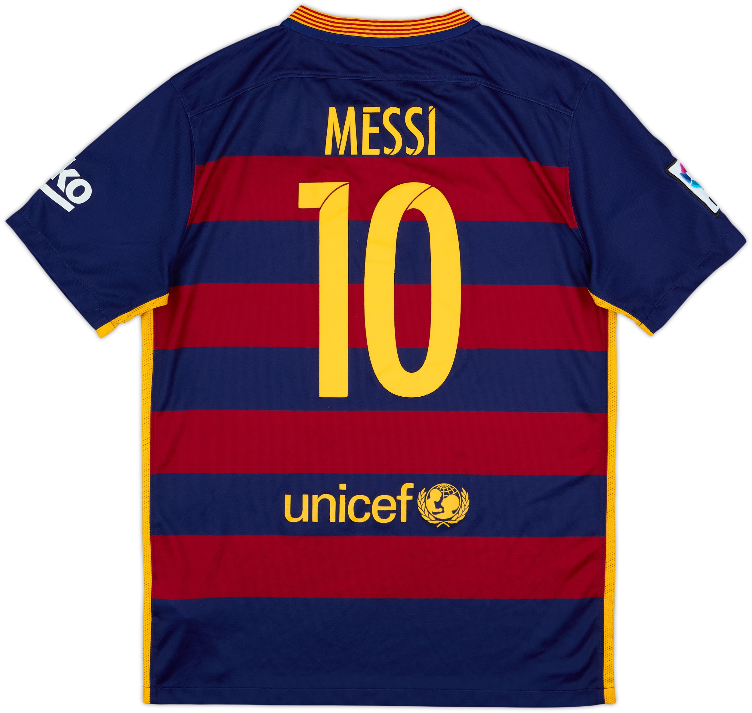 2016-17 Barcelona Home Shirt Messi #10 - 7/10 - (M)