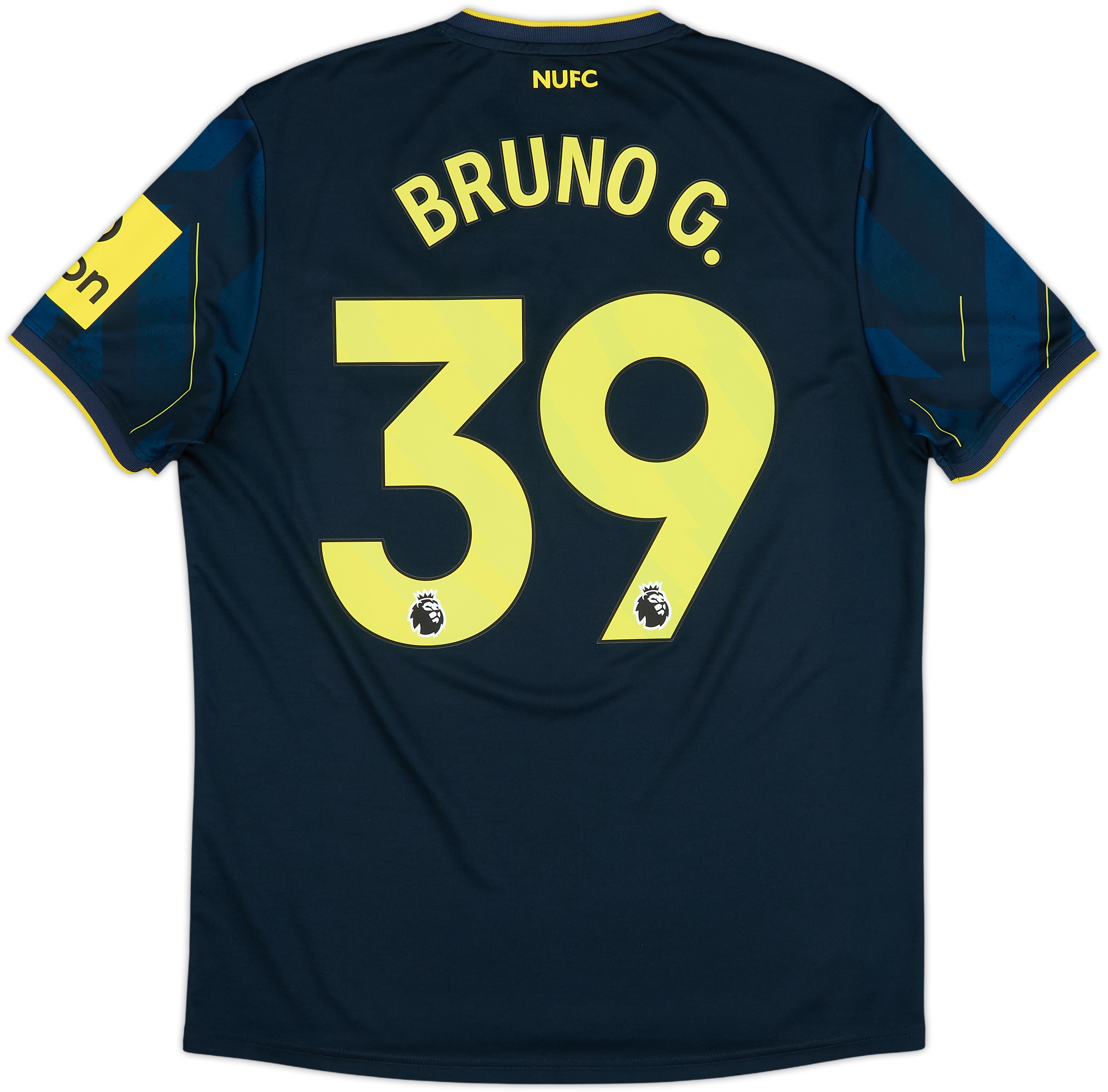 Newcastle United BRUNO G. 39番シャツ 2023-24 Newcastle United Third Shirt Bruno G. #39 - 10/10 - (XL)