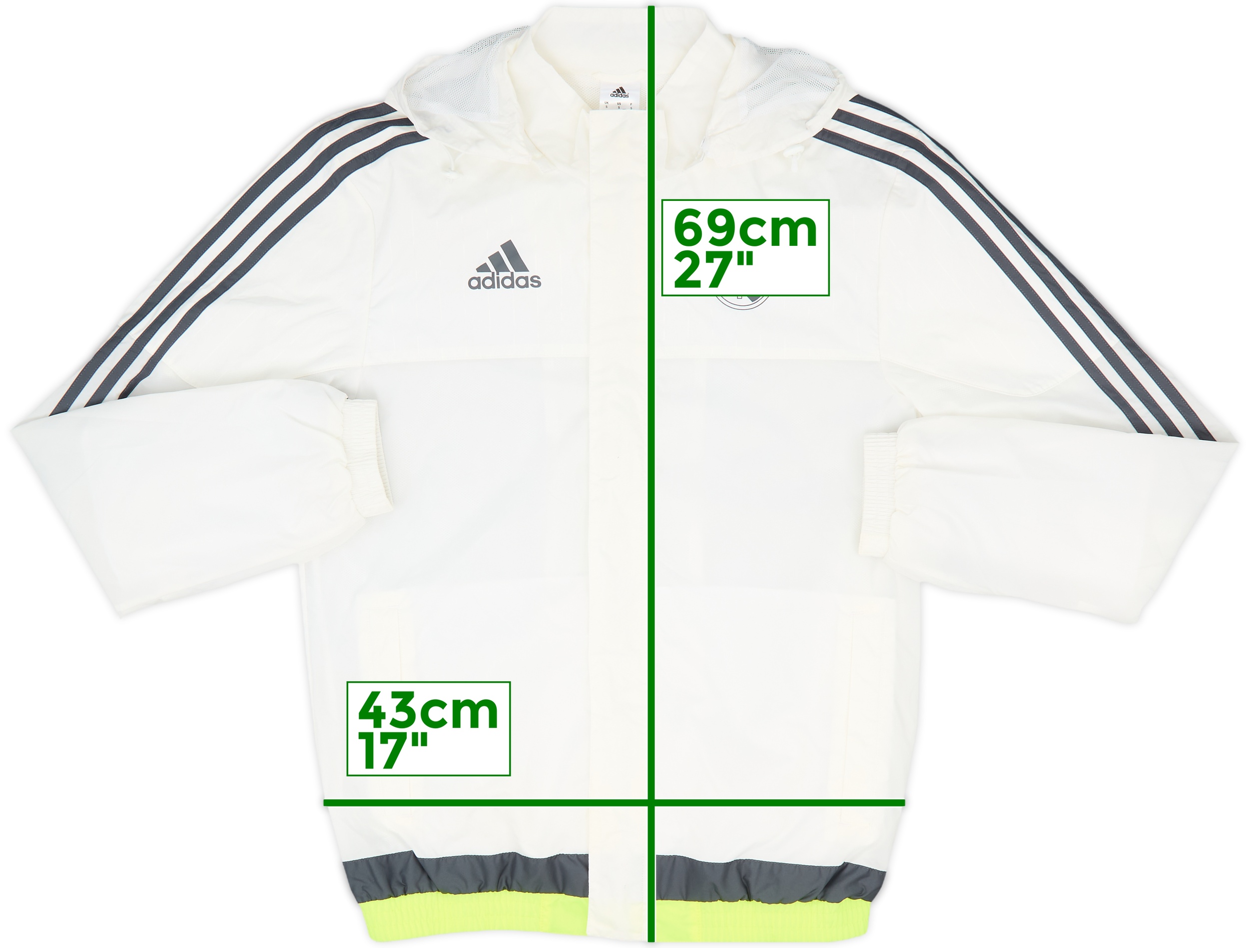 2015 - 2016 Real Madrid Anthem Jacket Adidas Grey Size S | eBay