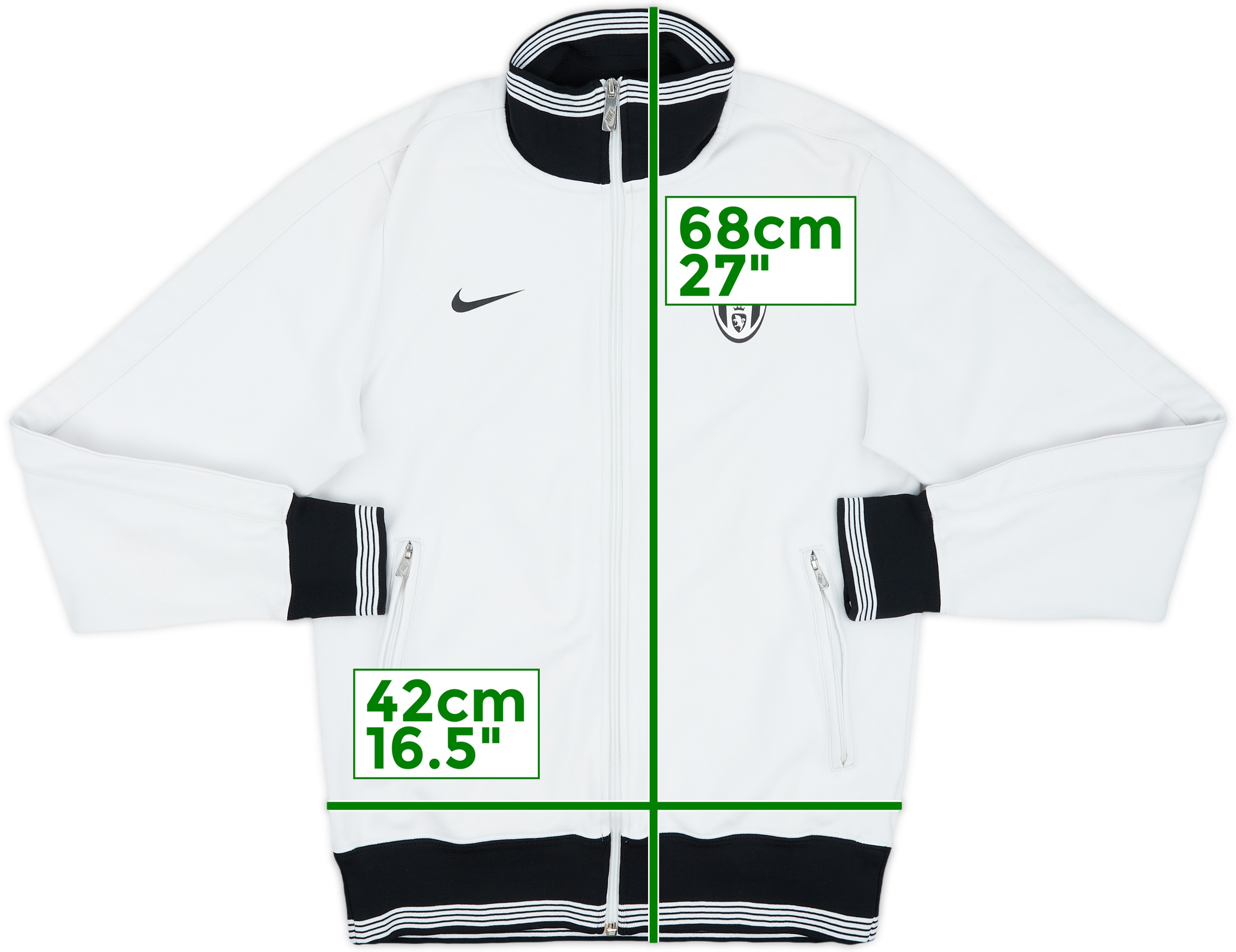 2012-13 Juventus Nike Track Jacket - 6/10 - (S)