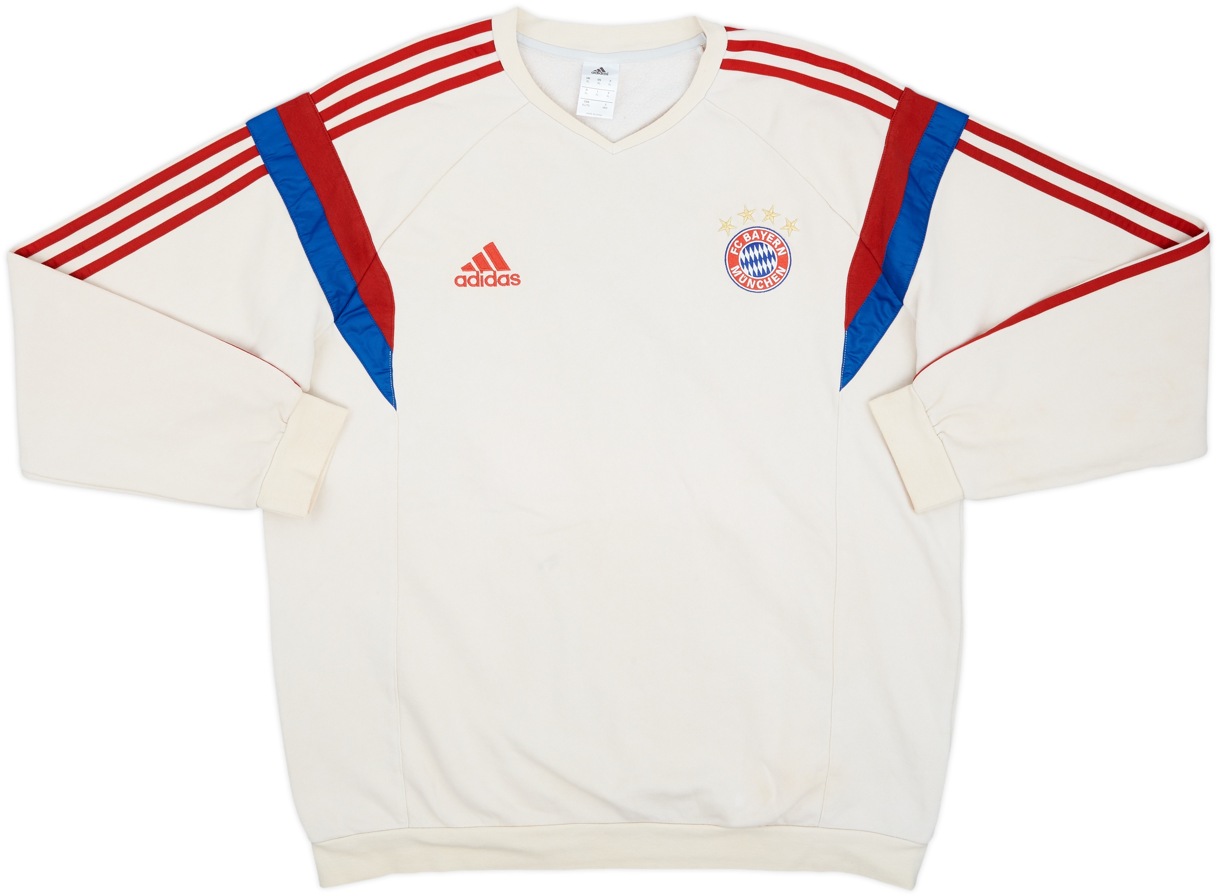 ウェア adidas FC Bayern Munchen 2014-15 2013-14 Bayern Munich adidas 1/4 Zip Drill Top - 10/10 - (S)