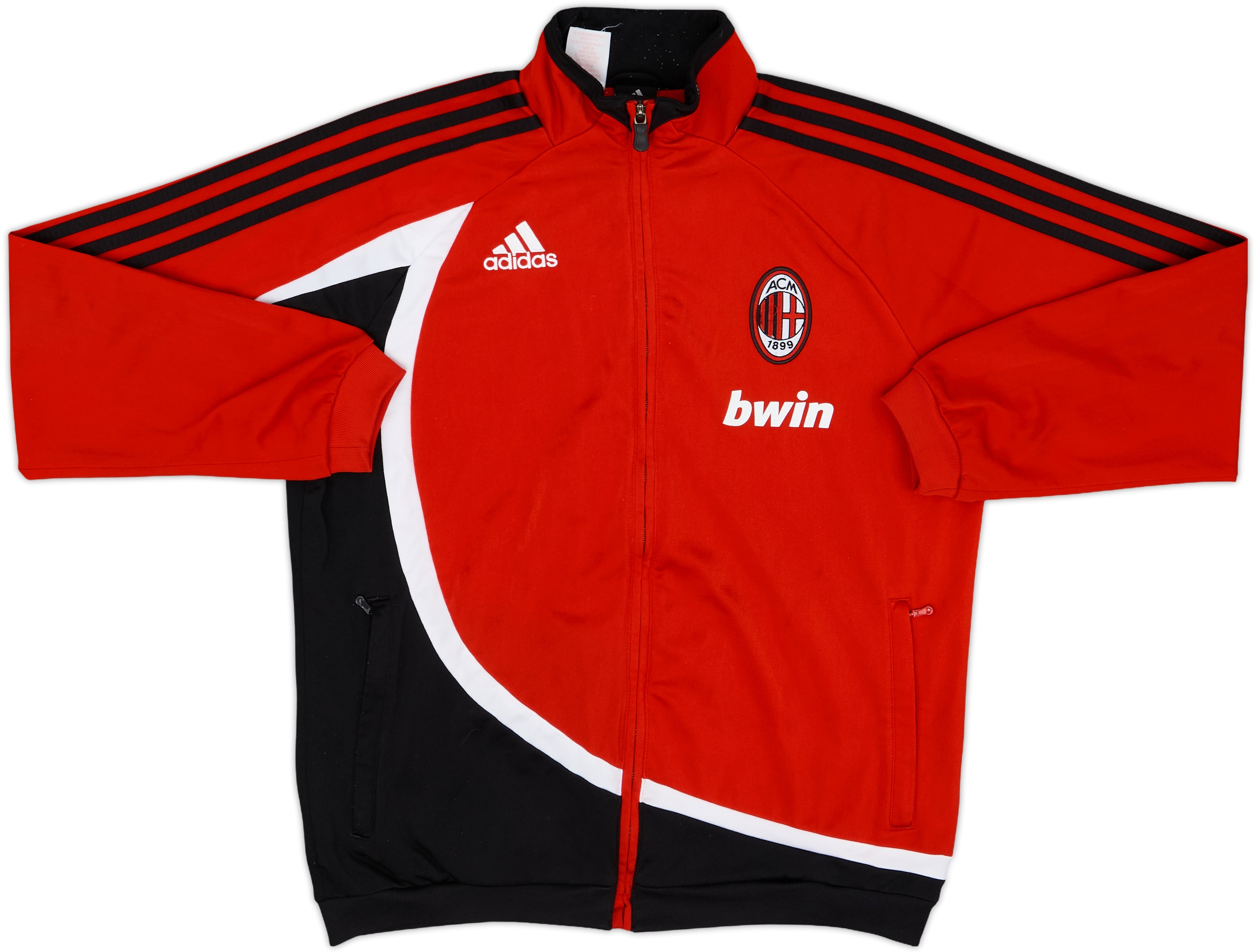 AC MILAN adidas フルジップジャケット ナイロン Mサイズ