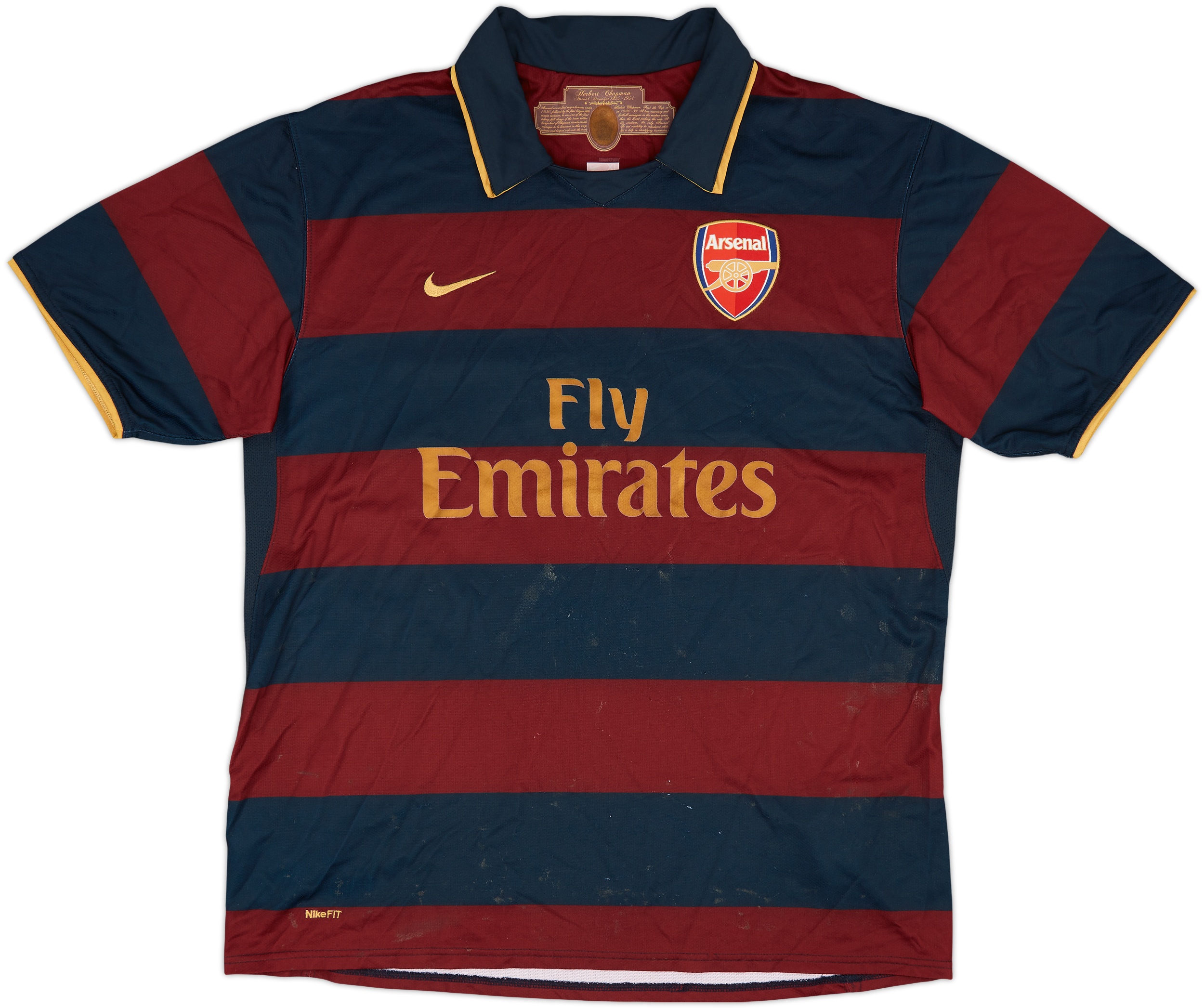 2007-08 Arsenal Third Shirt Fabregas #4 - 4/10 - (XL)