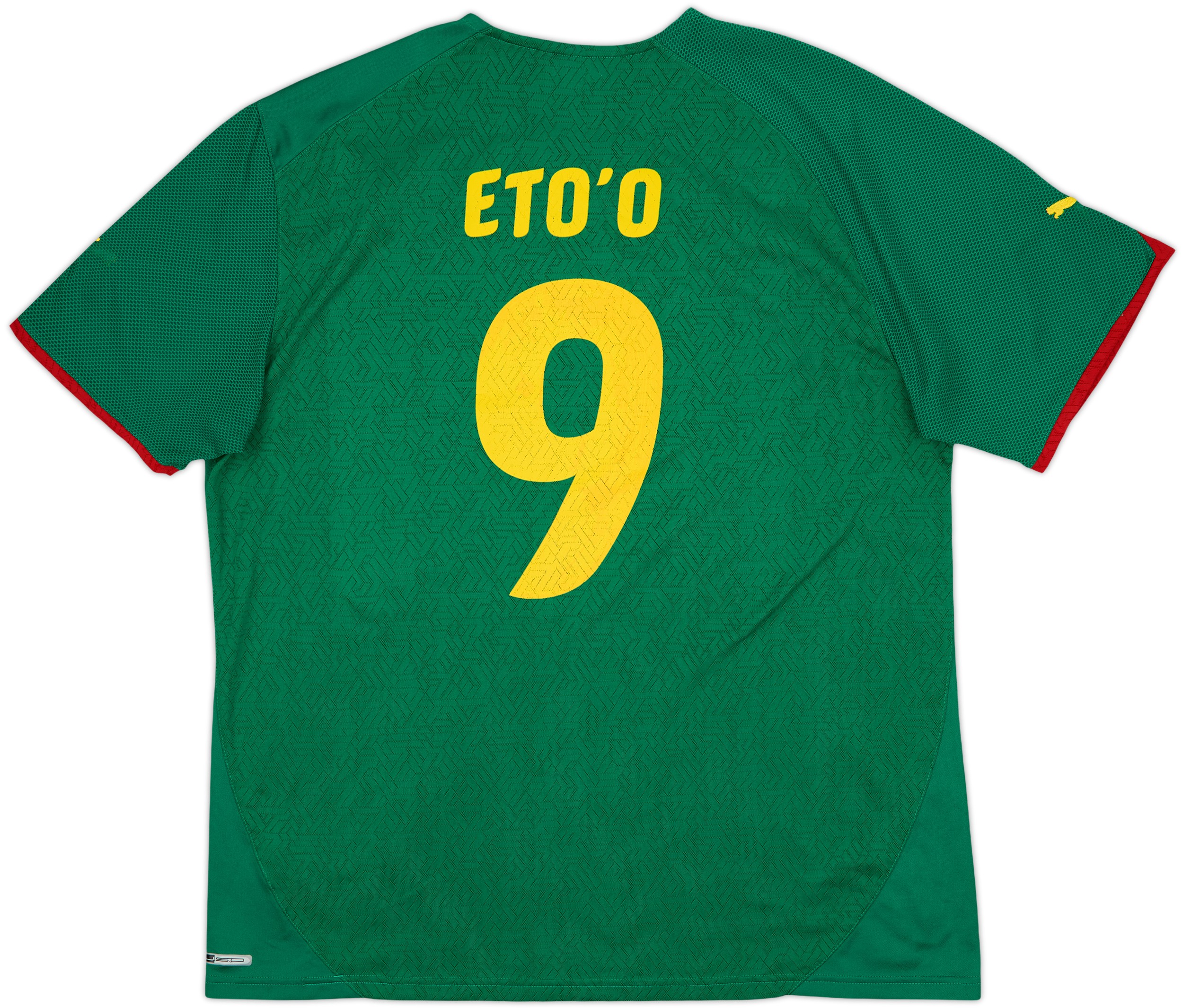 Flocage Footpress® Cameroun Eto'o 2011/2013 Maillot Extérieur Rouge Neuf