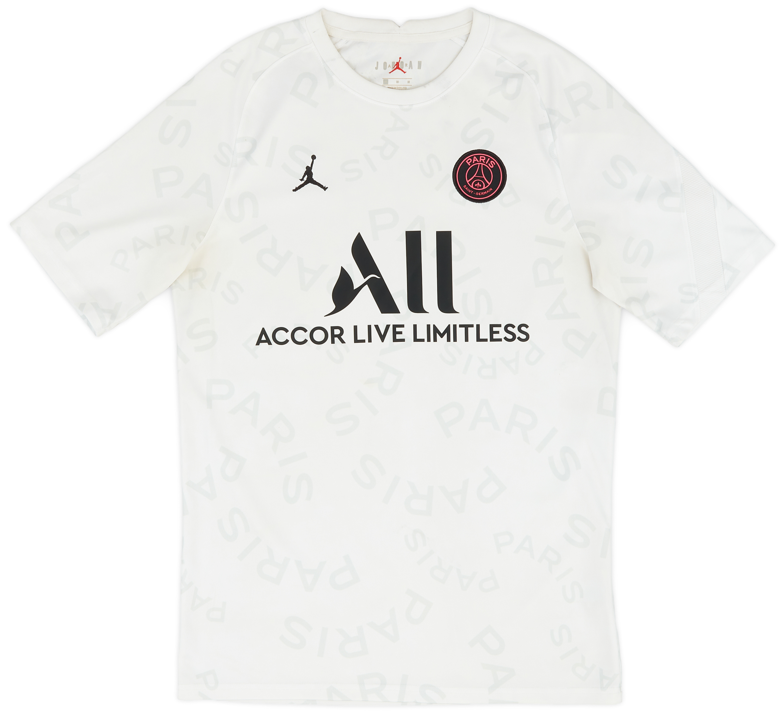 2021 22 Paris Saint Germain Jordan Training Shirt 6 10 M