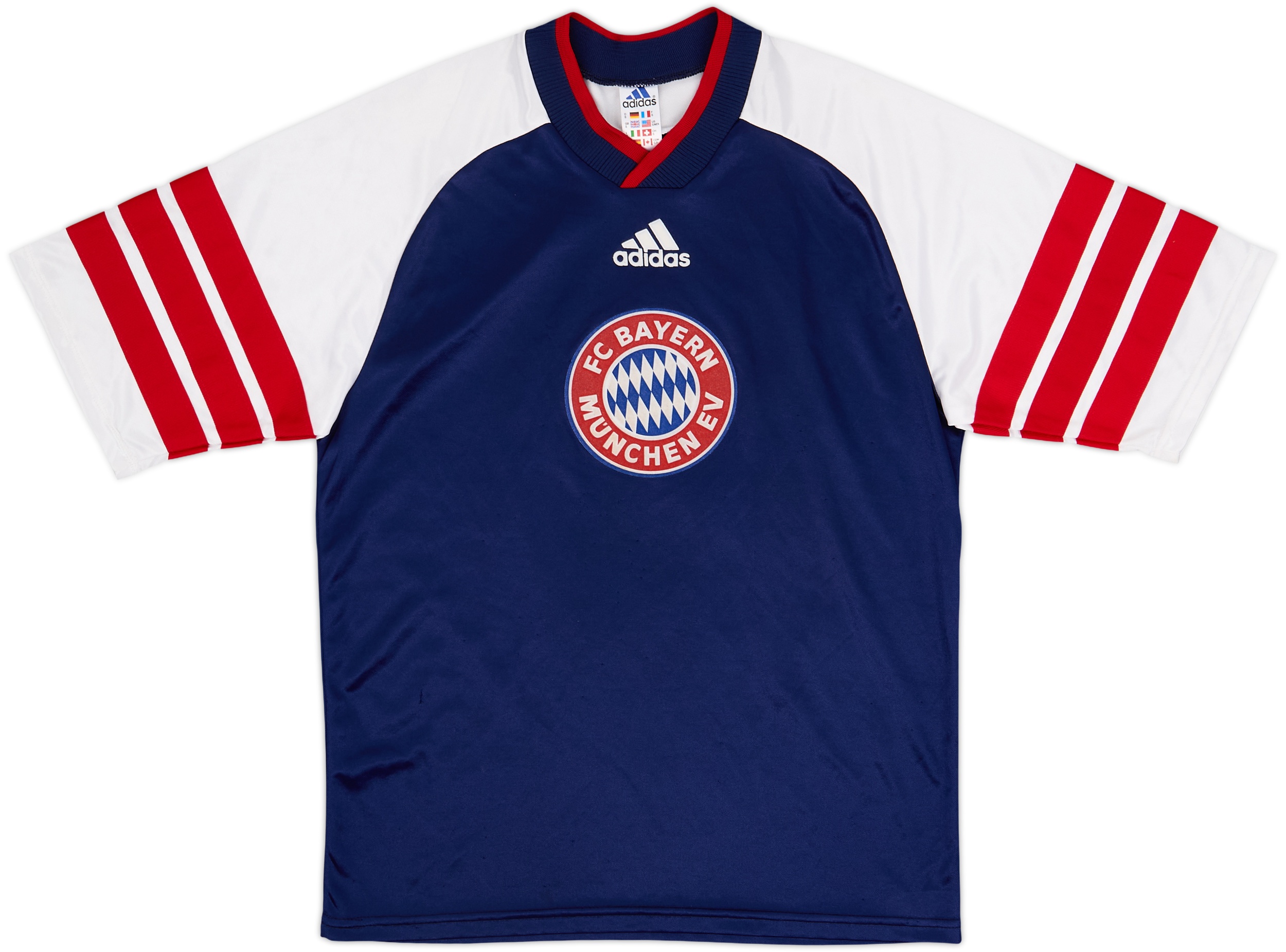 1998-99 Bayern Munich adidas Training Shirt - 9/10 - (S)
