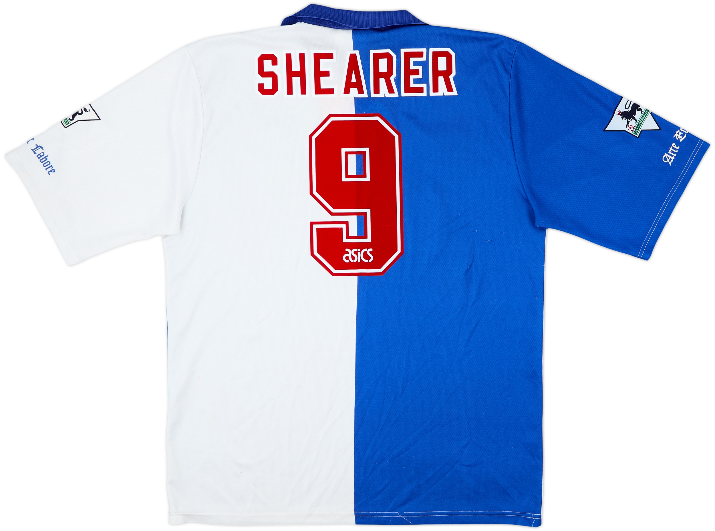 1994-95 Blackburn Home Shirt Shearer #9 - 9/10 - (XL)